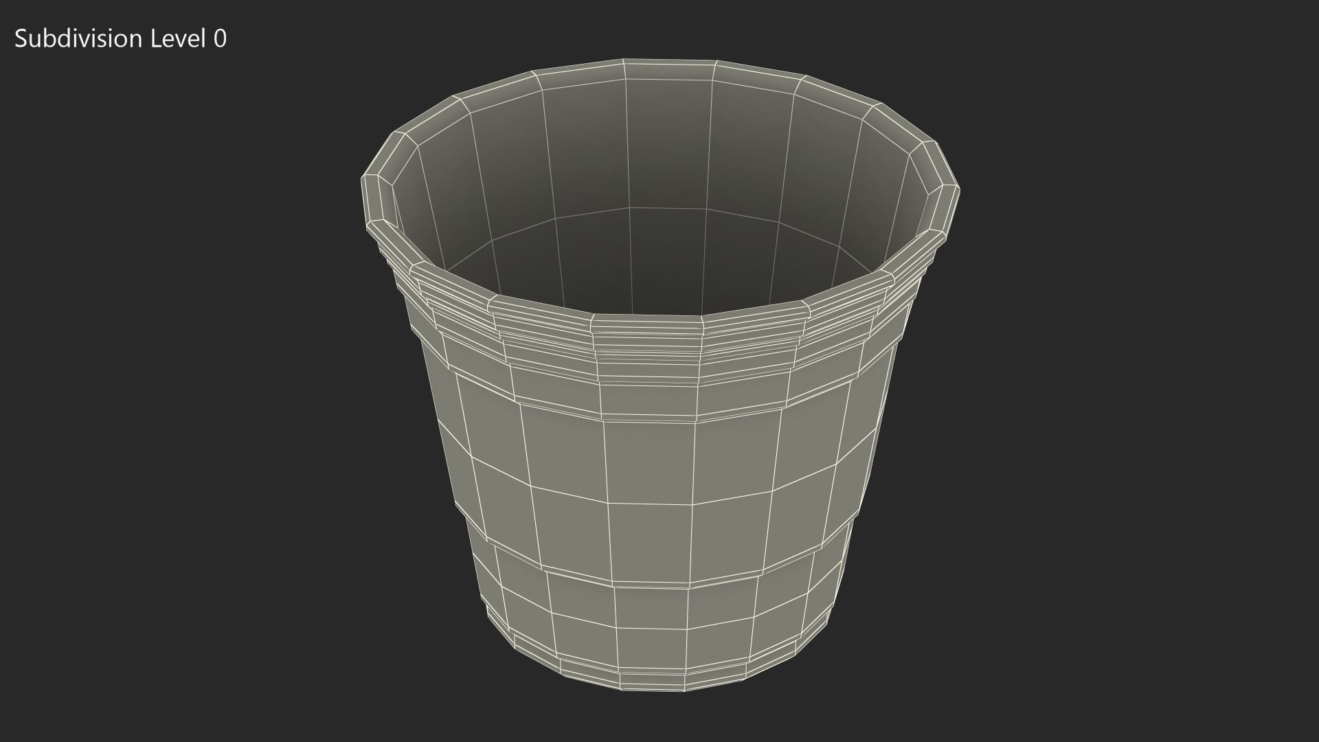 3D Reusable Plastic Shooter Cup model