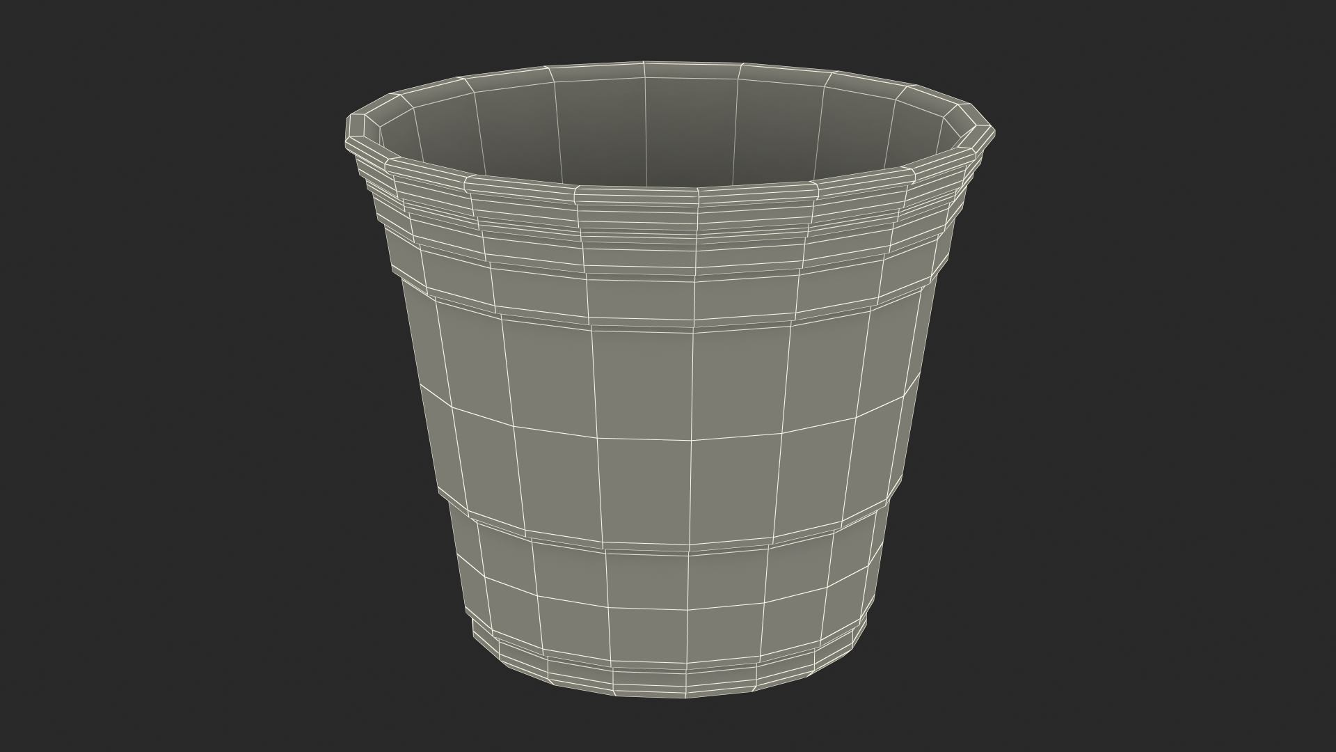 3D Reusable Plastic Shooter Cup model