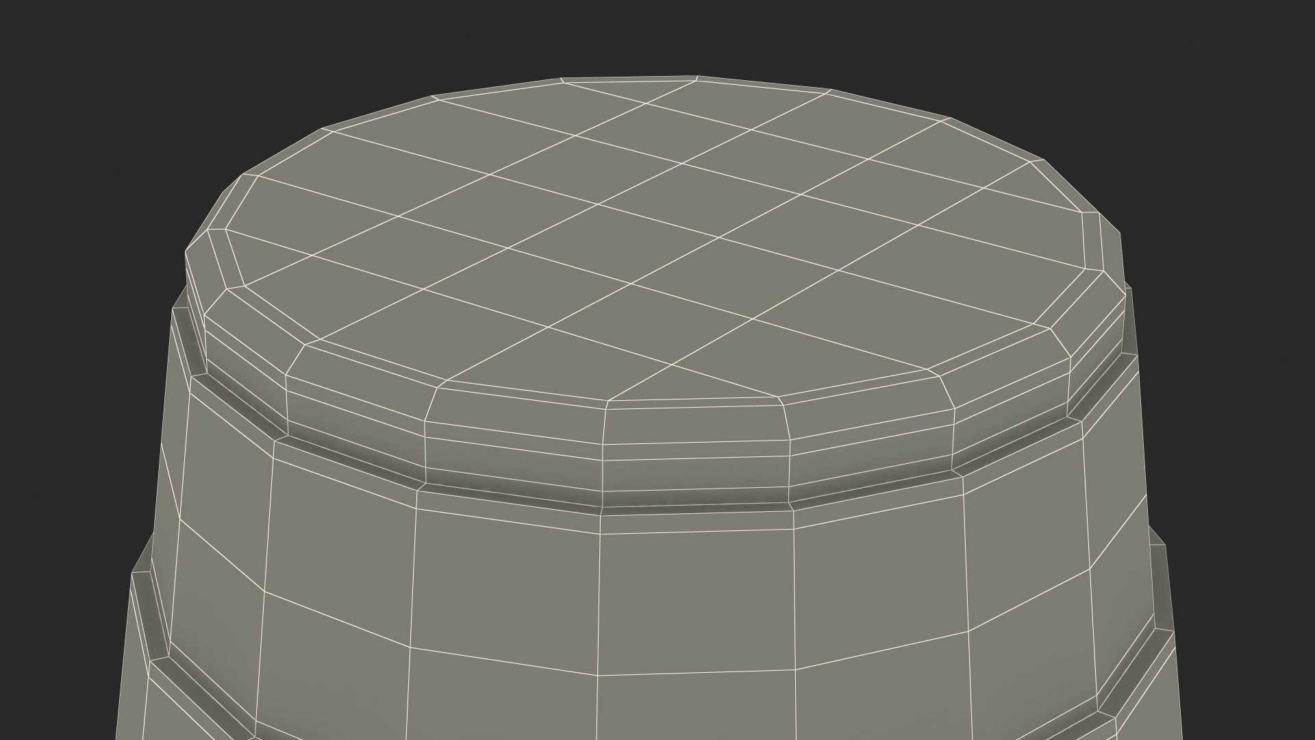 3D Reusable Plastic Shooter Cup model