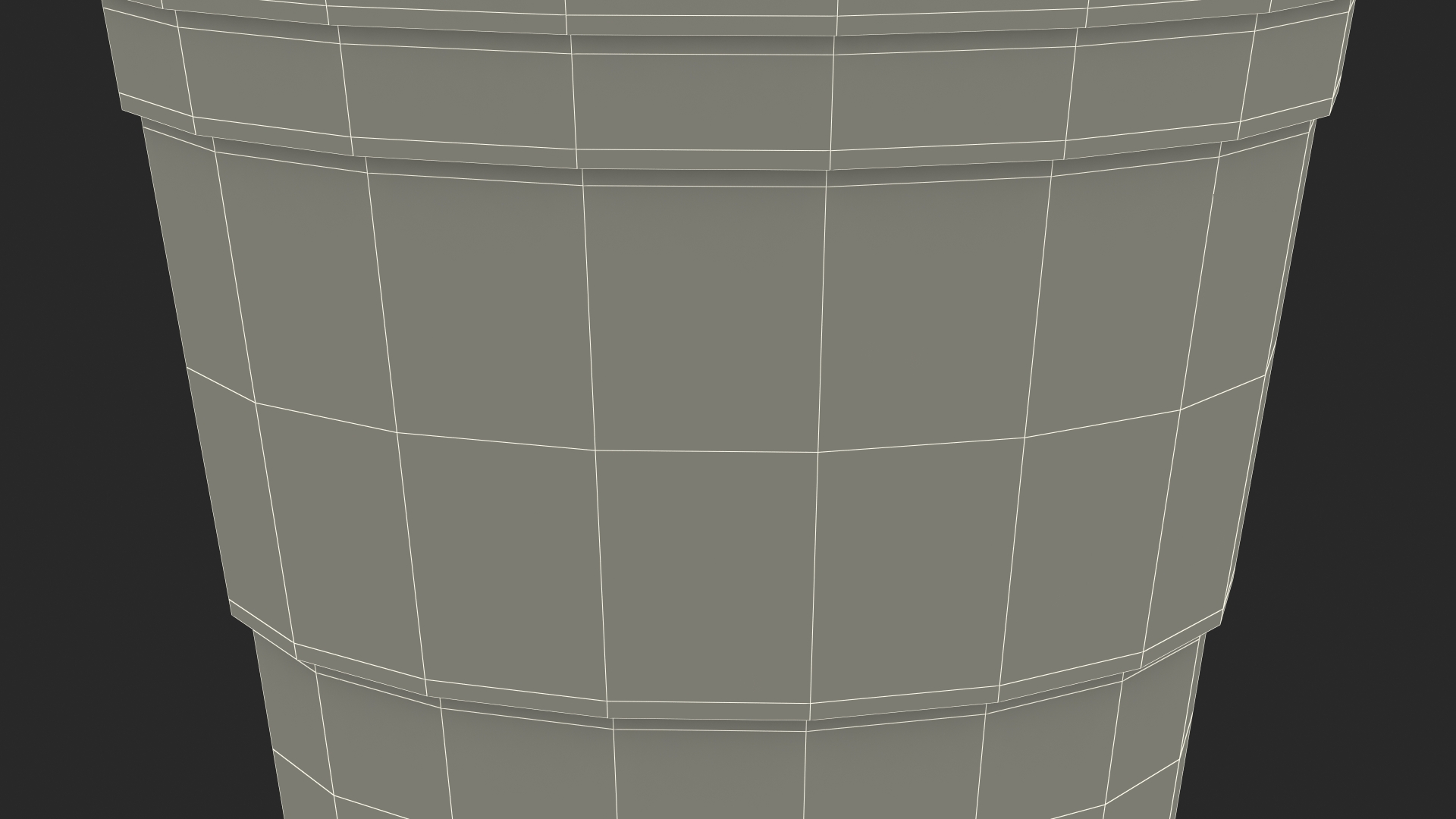 3D Reusable Plastic Shooter Cup model