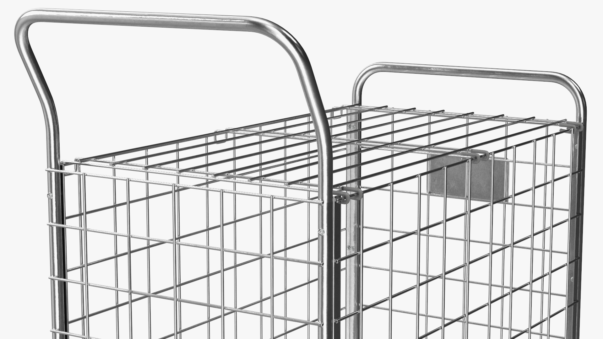 Metal Sports Ball Basket 3D model