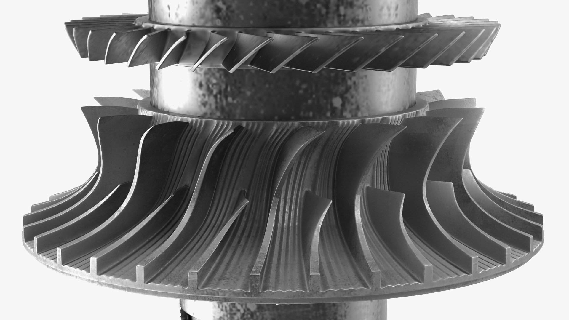 Steam Turbine for Power Generation 3D model