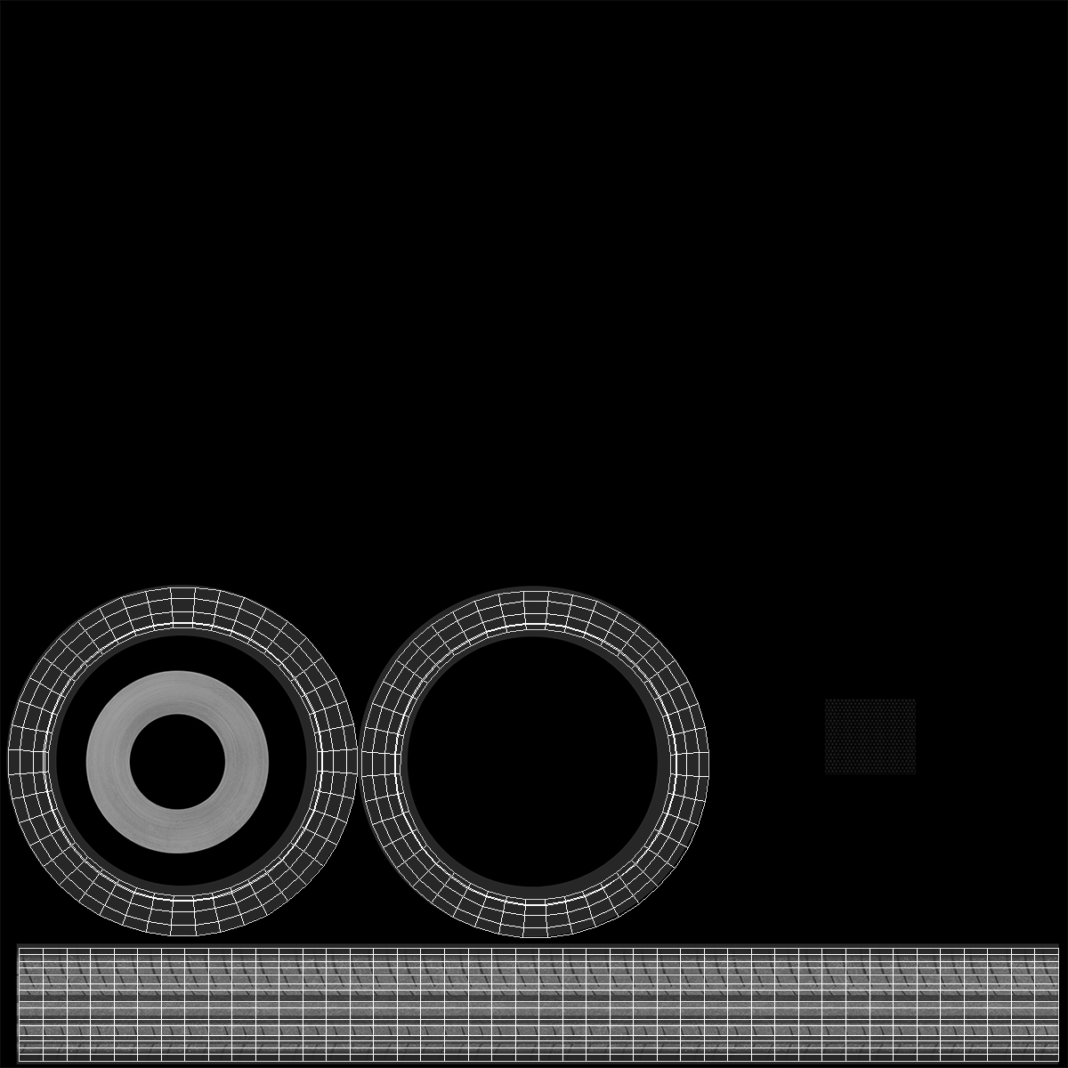 Tesla Silver Slipstream Wheel 3D model