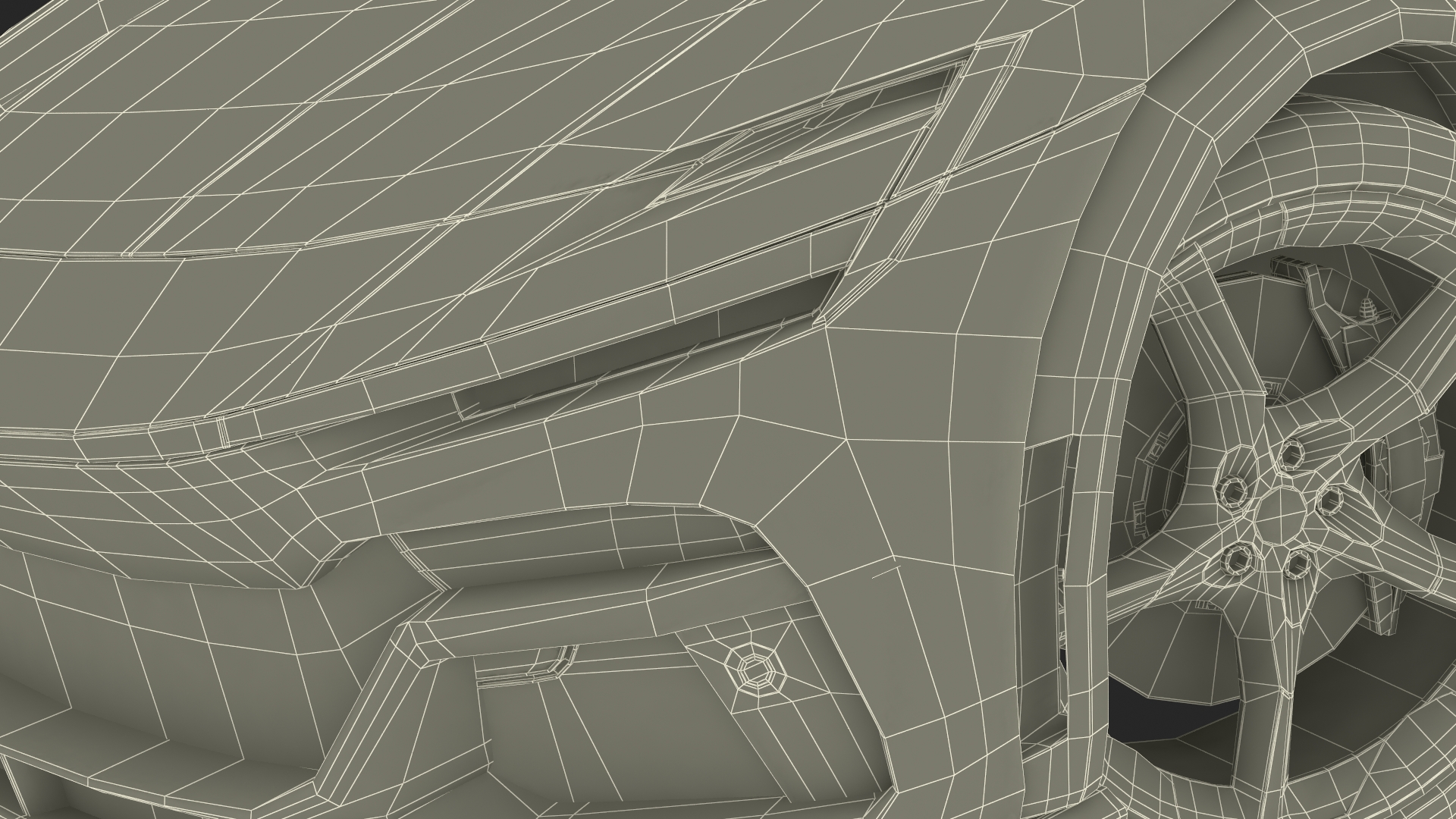 3D Sports Crossover Car Orange Rigged for Cinema 4D model