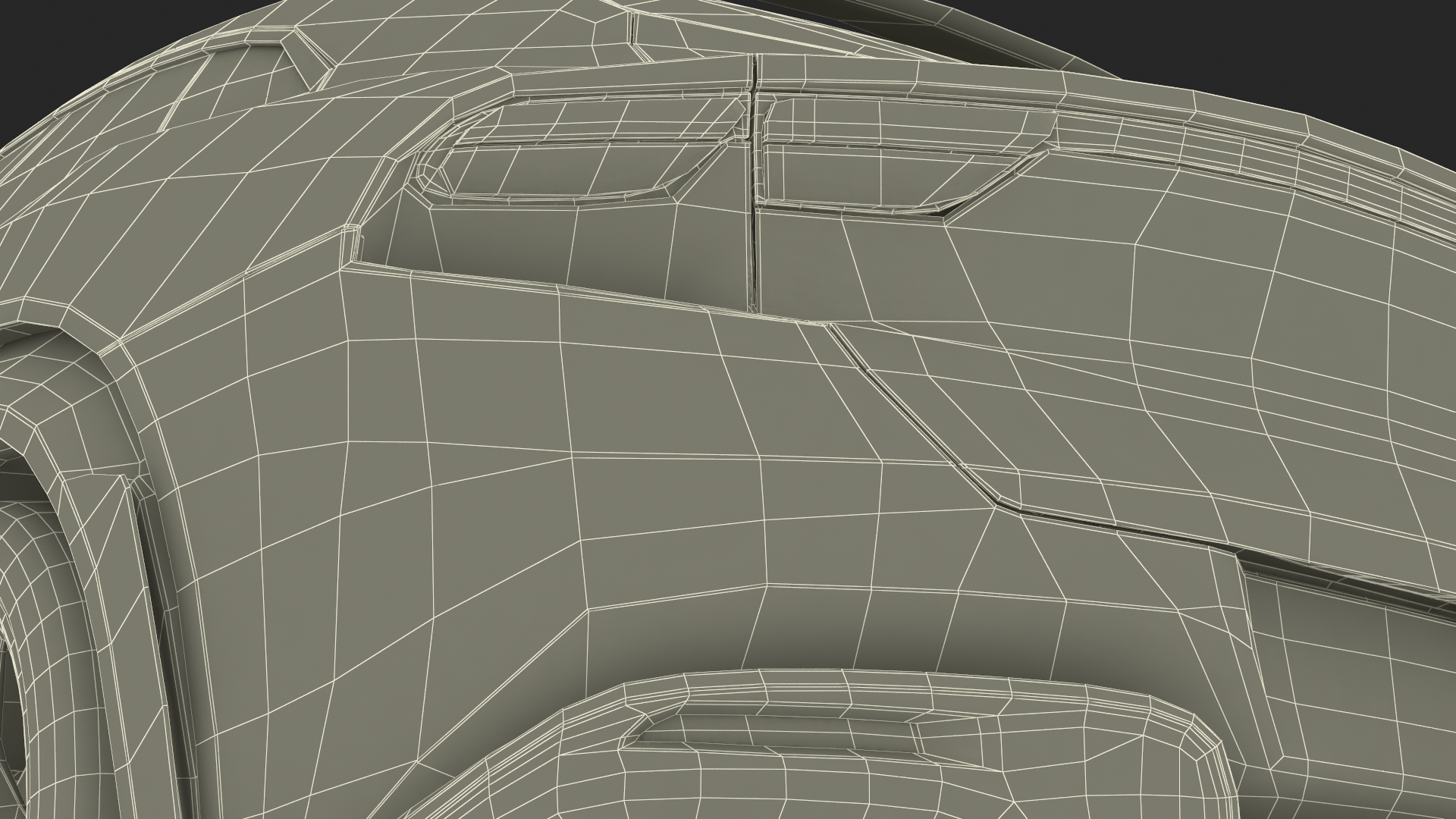 3D Sports Crossover Car Orange Rigged for Cinema 4D model