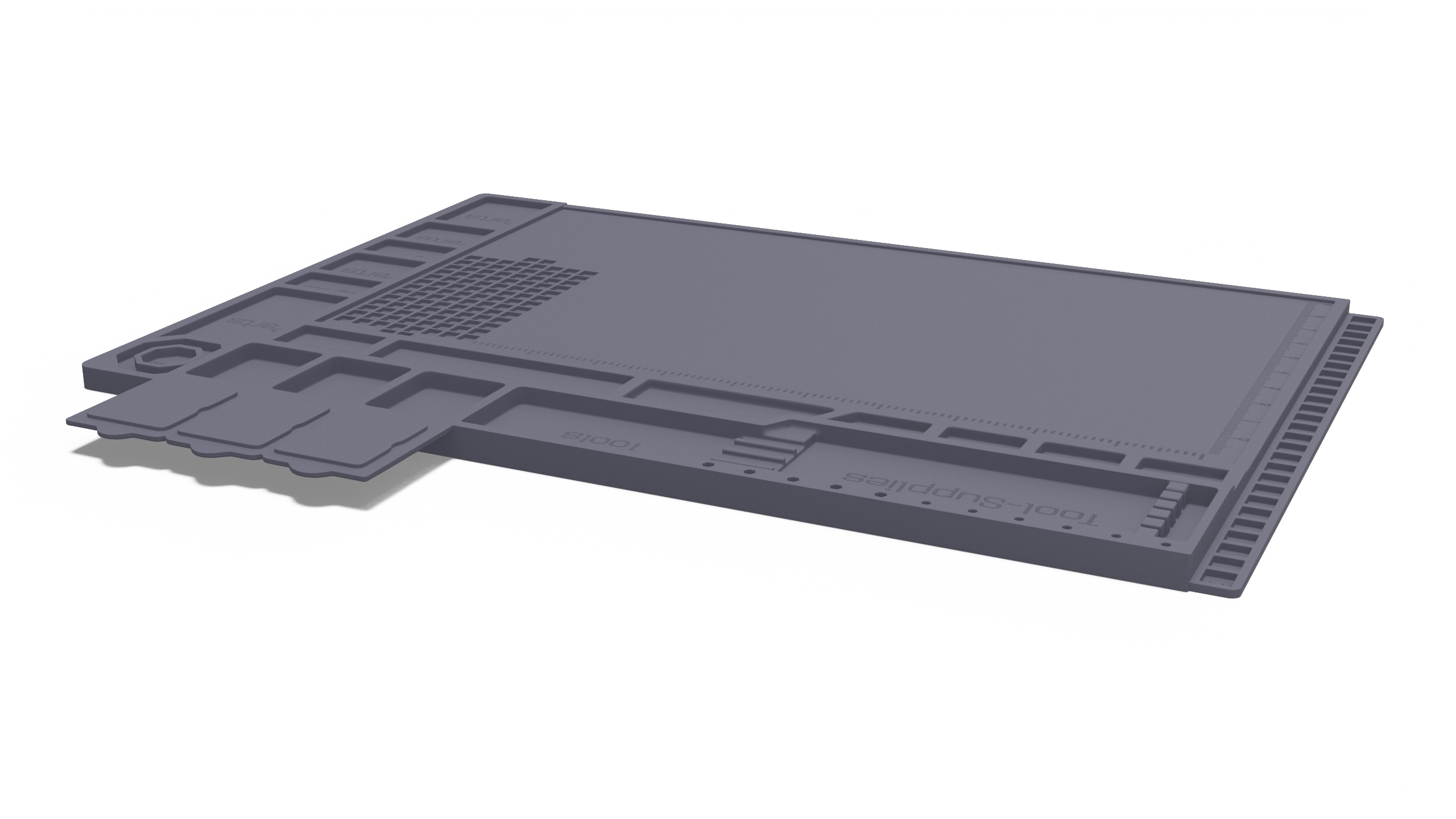 3D model Silicone Repair Mat Black