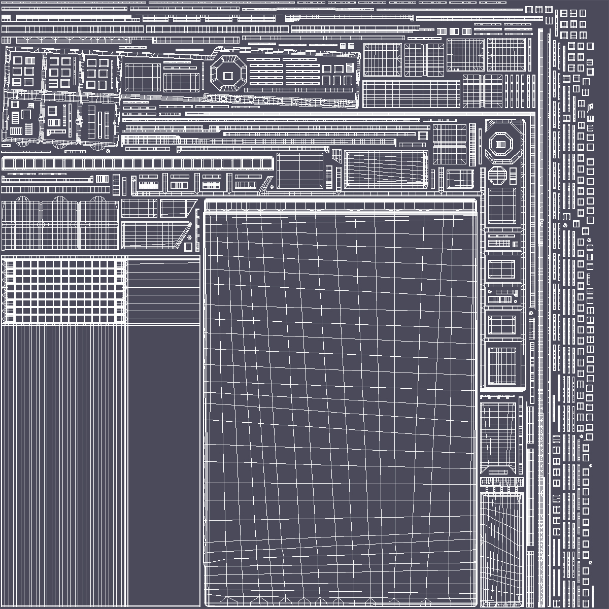 3D model Silicone Repair Mat Black