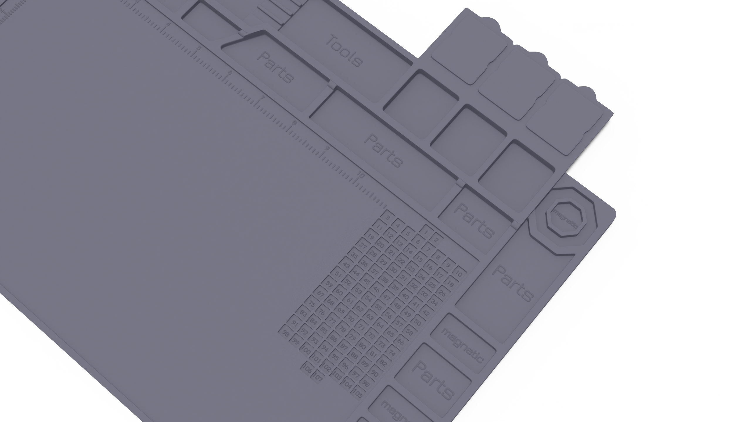 3D model Silicone Repair Mat Black
