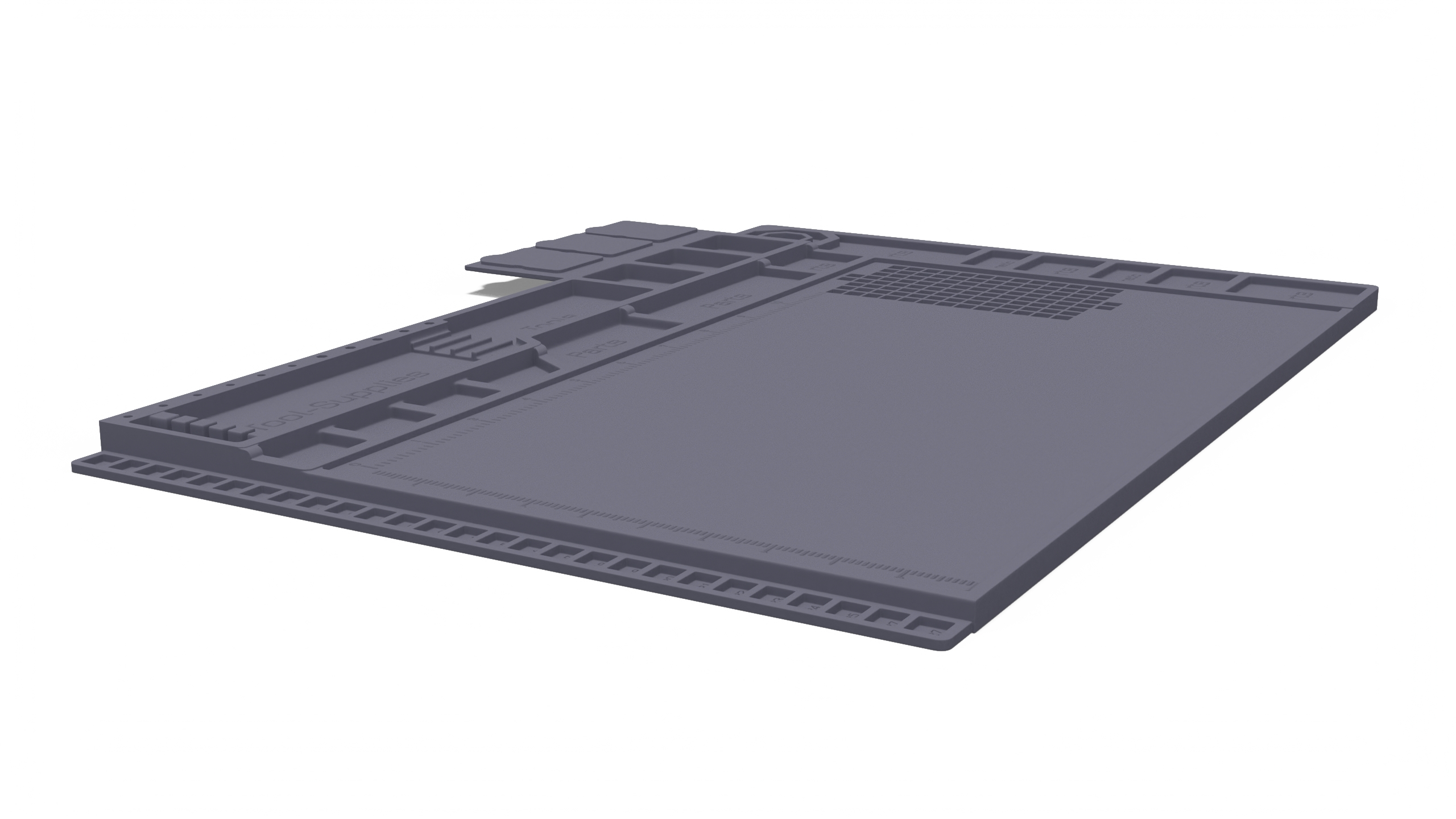 3D model Silicone Repair Mat Black