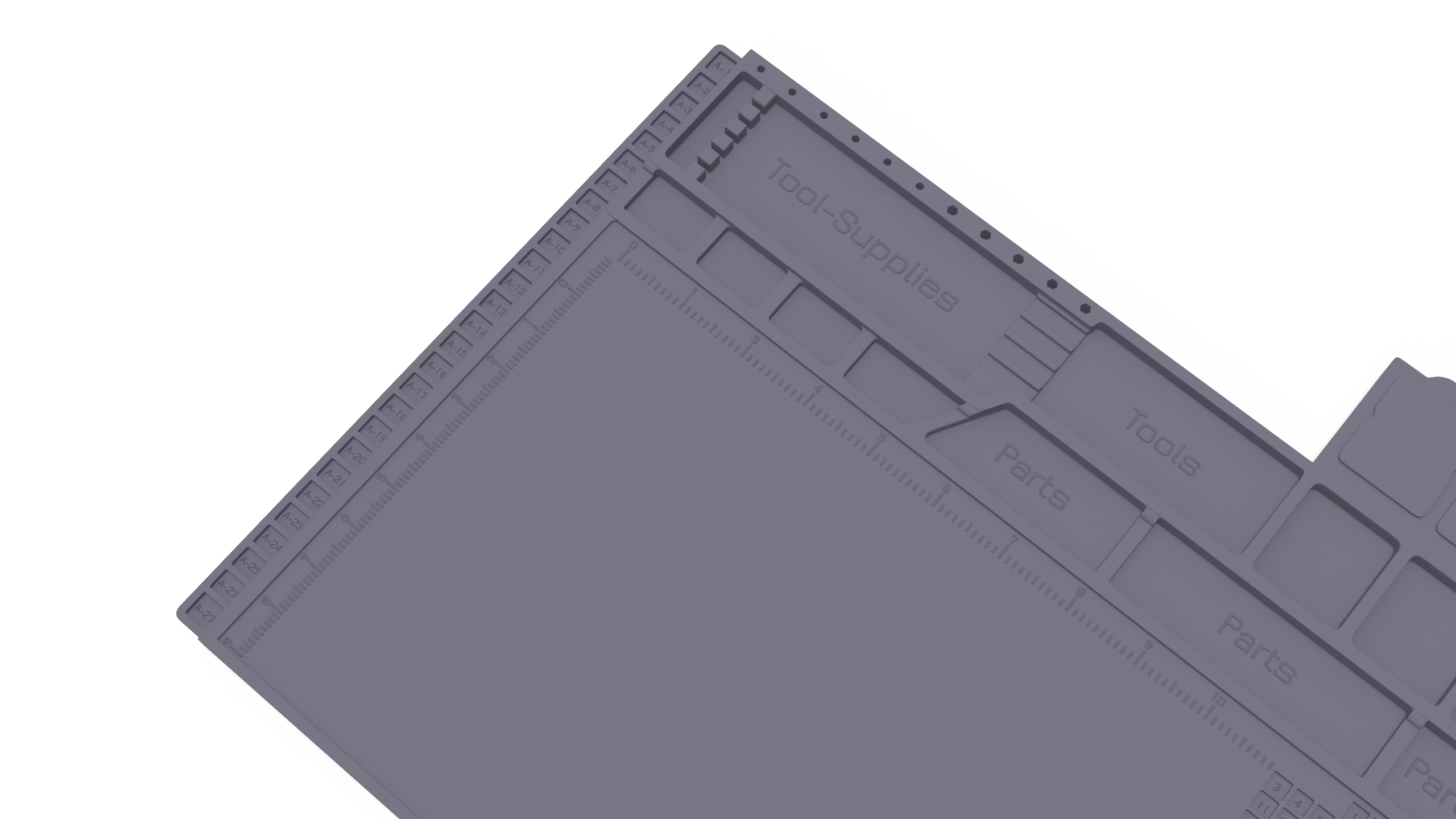 3D model Silicone Repair Mat Black