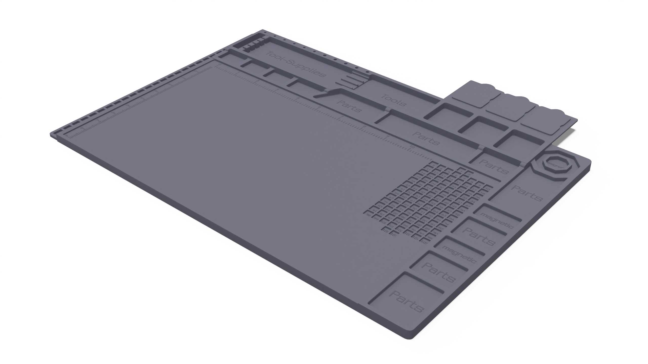 3D model Silicone Repair Mat Black