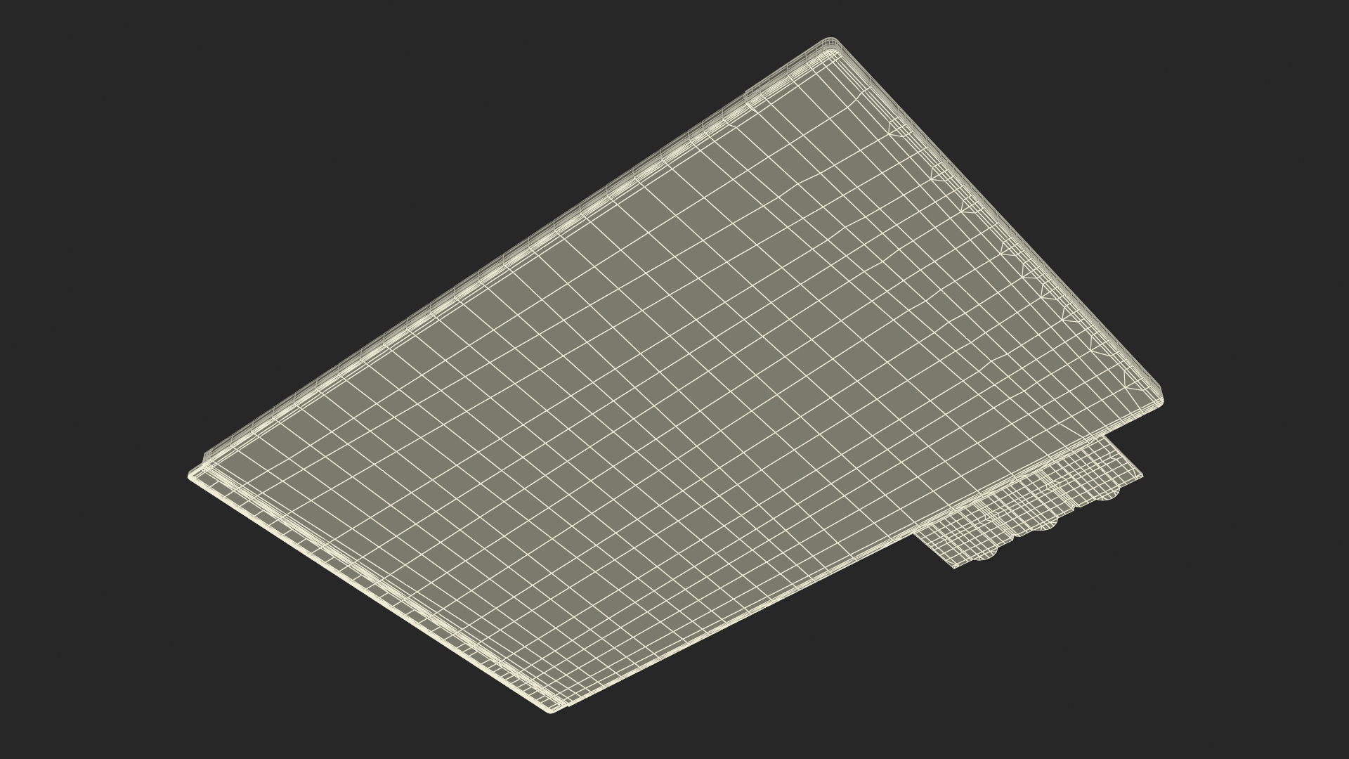 3D model Silicone Repair Mat Black