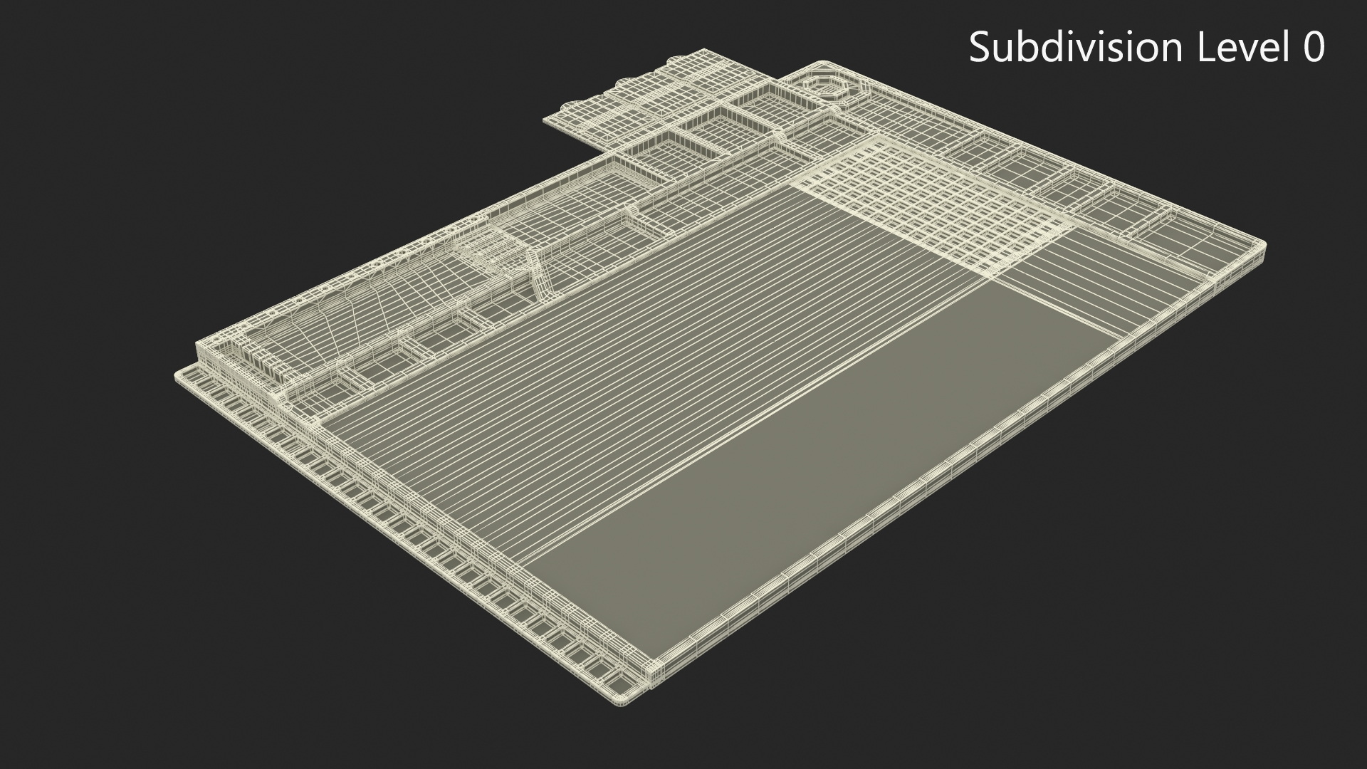 3D model Silicone Repair Mat Black