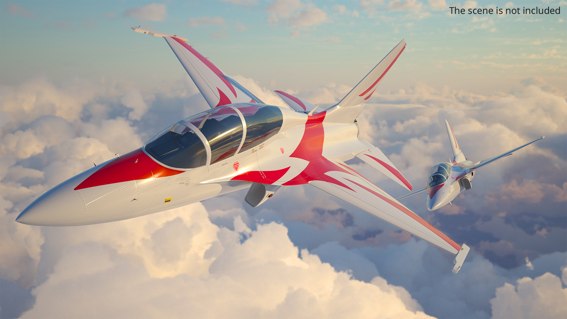 Tactical Training Fighter Rigged - view 8