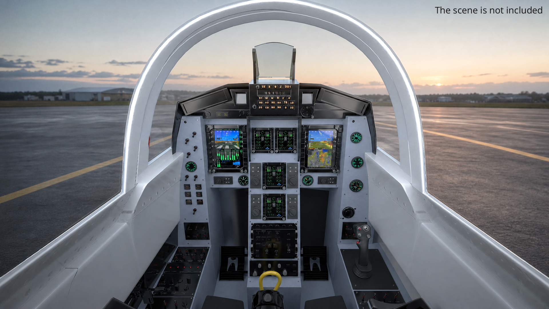 Tactical Training Fighter Rigged - view 5