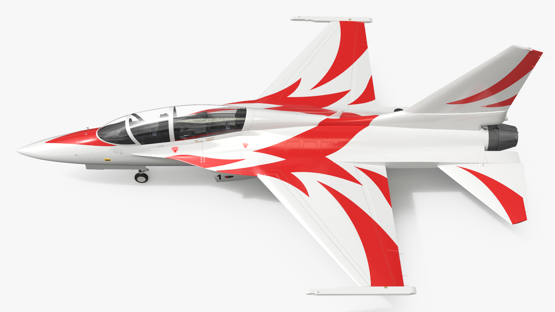 Tactical Training Fighter Rigged - view 10