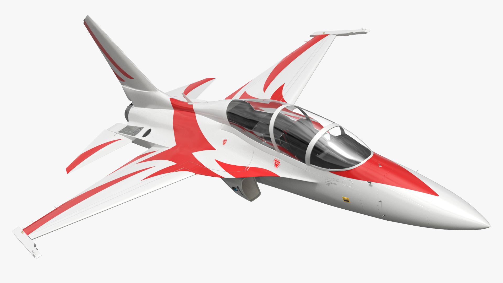 Tactical Training Fighter Rigged - view 2