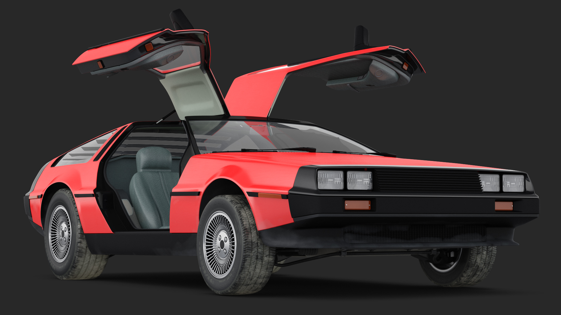 3D 80s Sport Car Generic