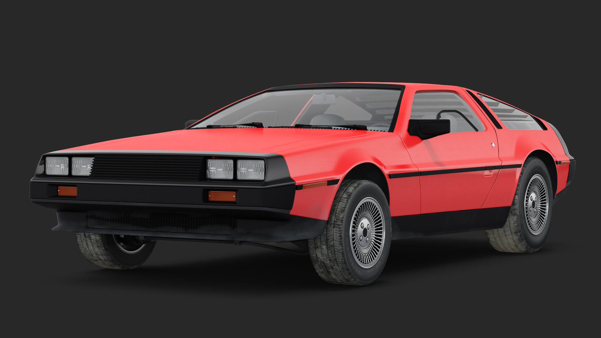 3D 80s Sport Car Generic