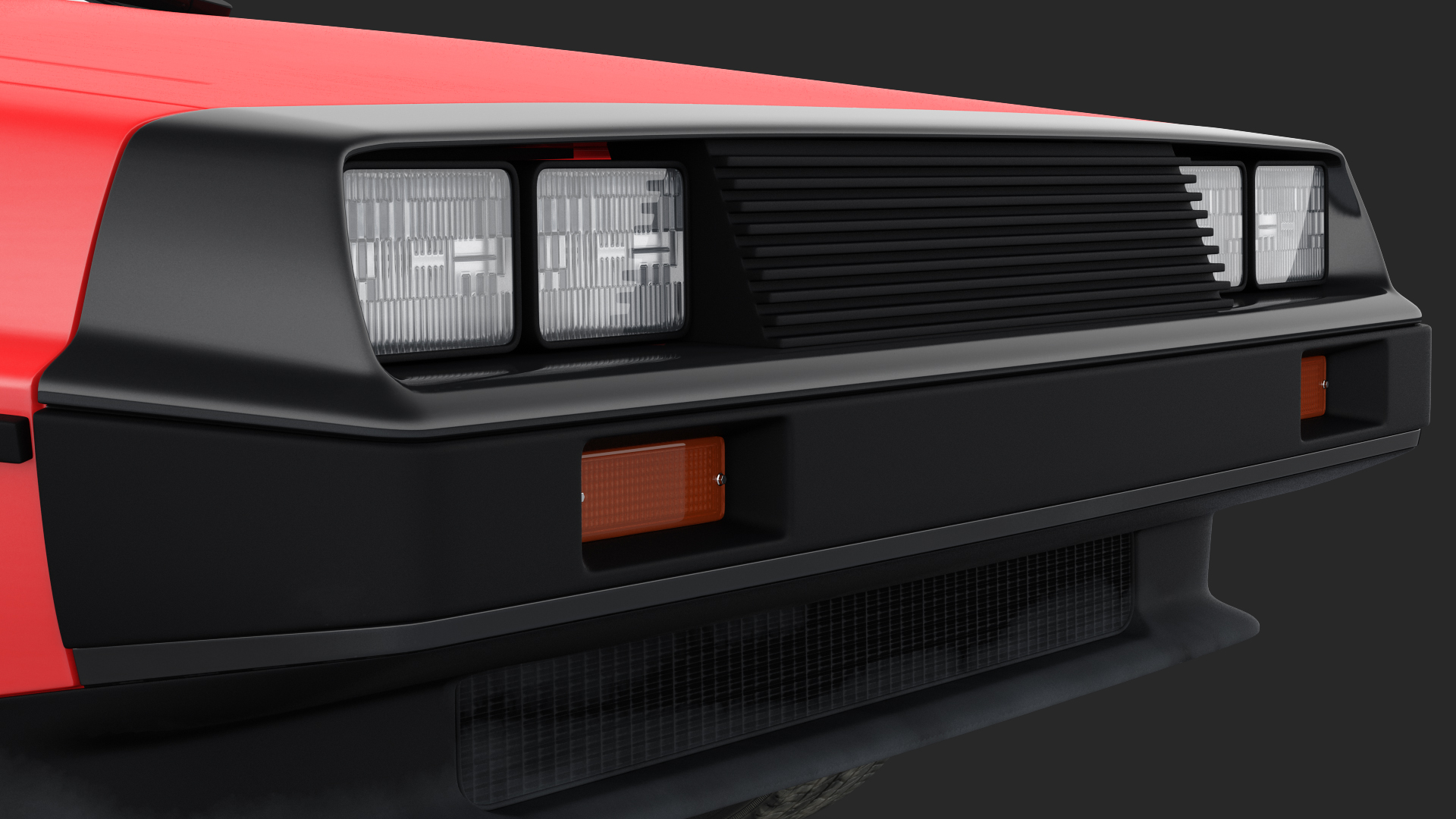 3D 80s Sport Car Generic