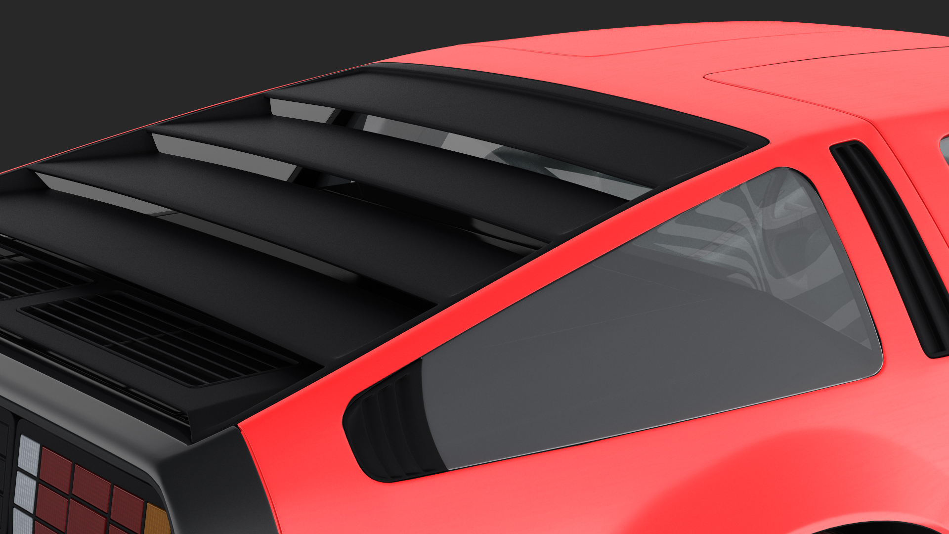 3D 80s Sport Car Generic