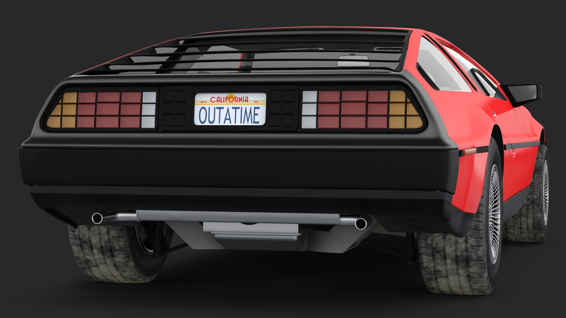 3D 80s Sport Car Generic