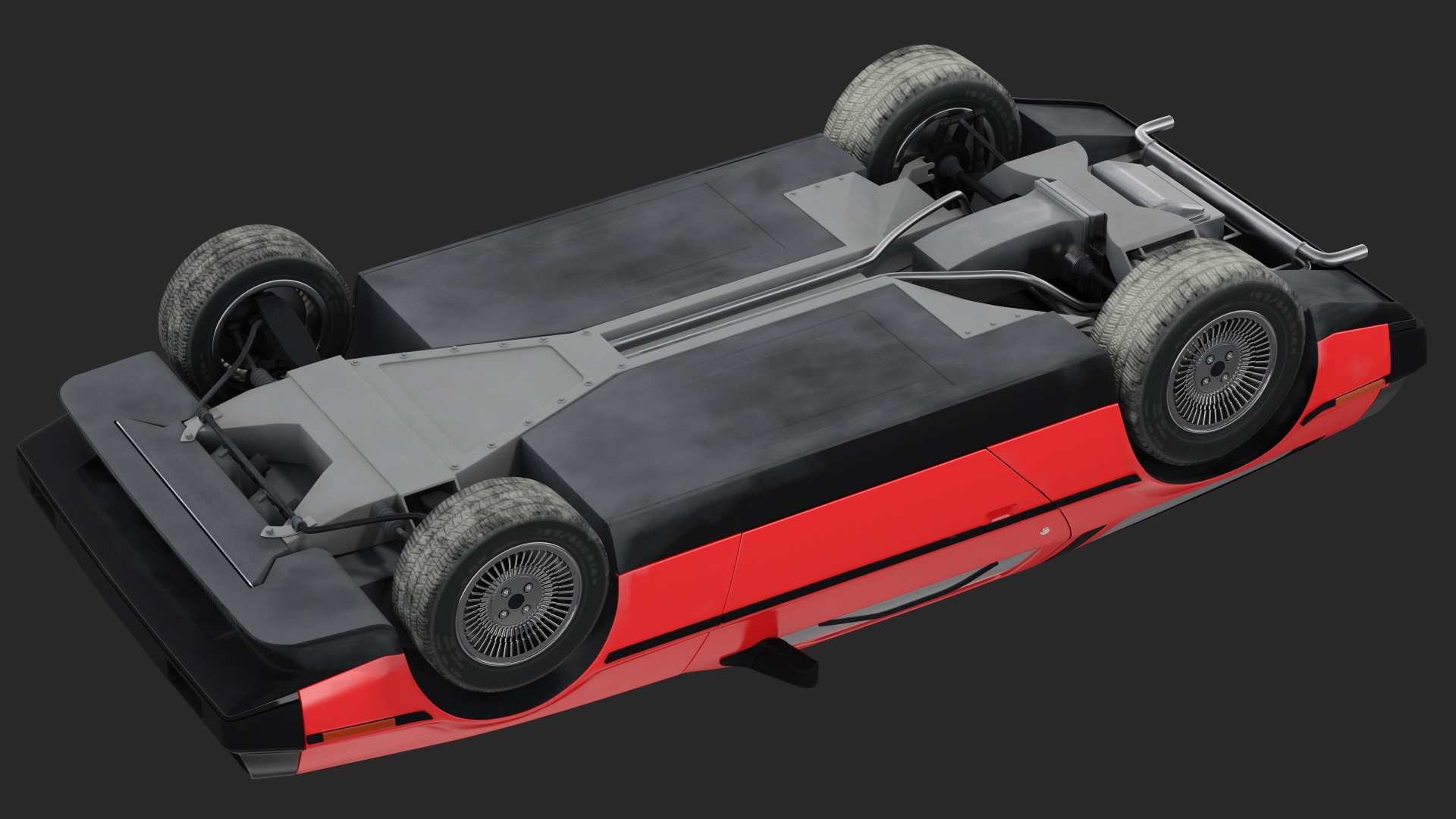 3D 80s Sport Car Generic