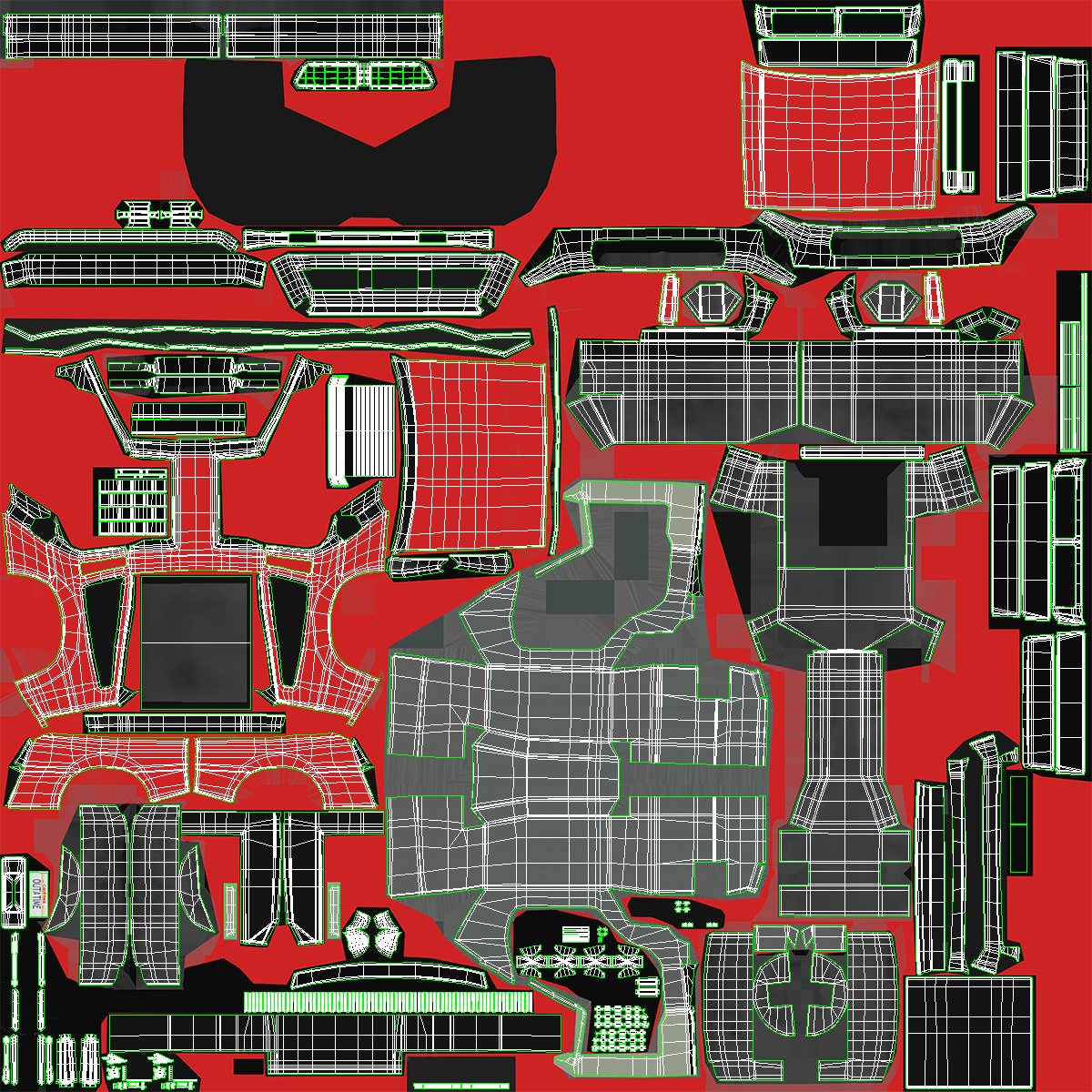 3D 80s Sport Car Generic