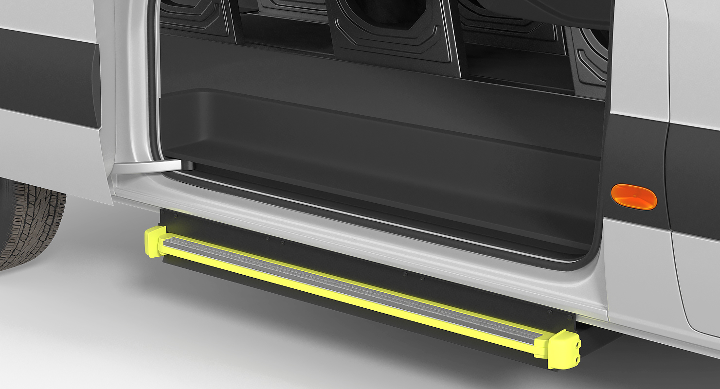 3D Mercedes Sprinter Tourer 2019 Rigged