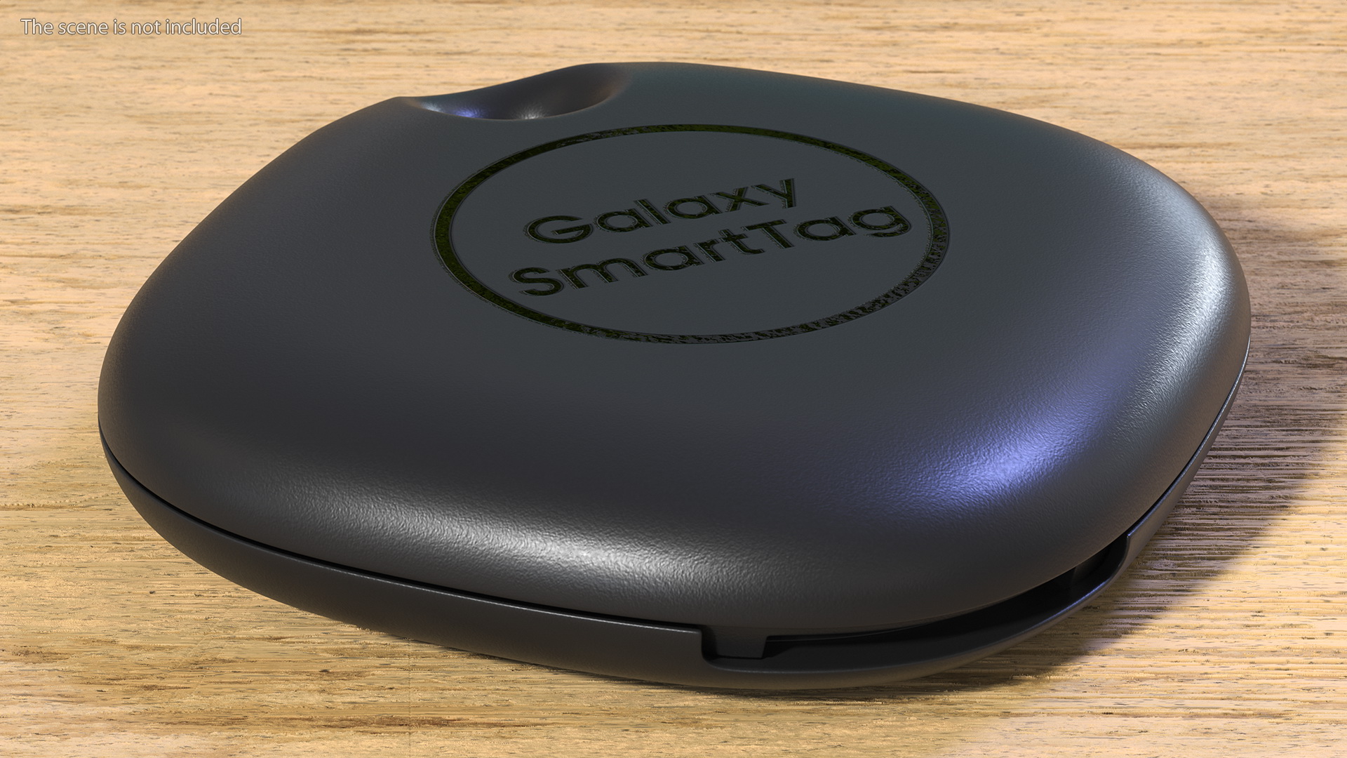 3D Samsung Galaxy Smart Tag Bluetooth Tracker Black model