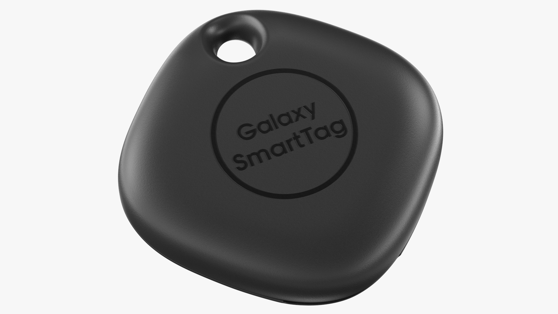 3D Samsung Galaxy Smart Tag Bluetooth Tracker Black model