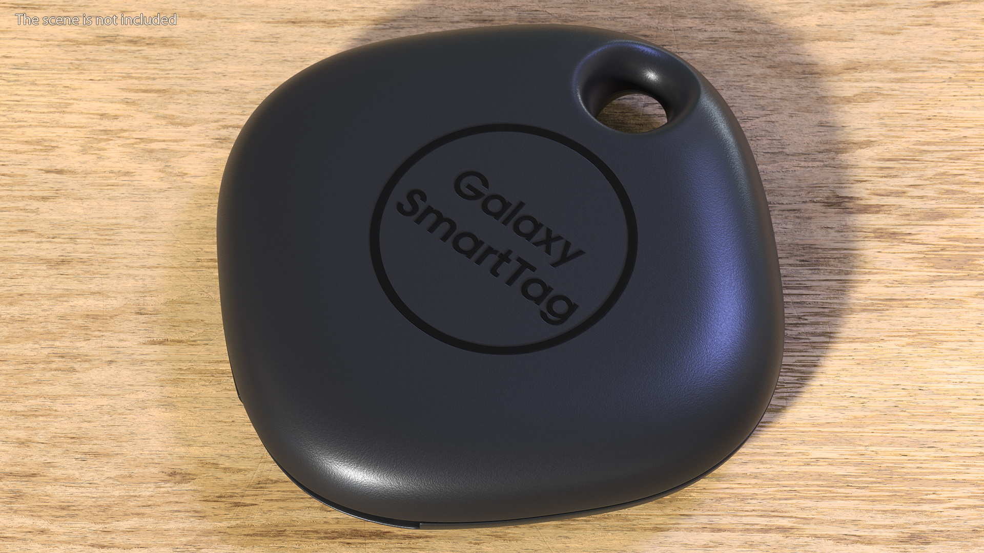 3D Samsung Galaxy Smart Tag Bluetooth Tracker Black model