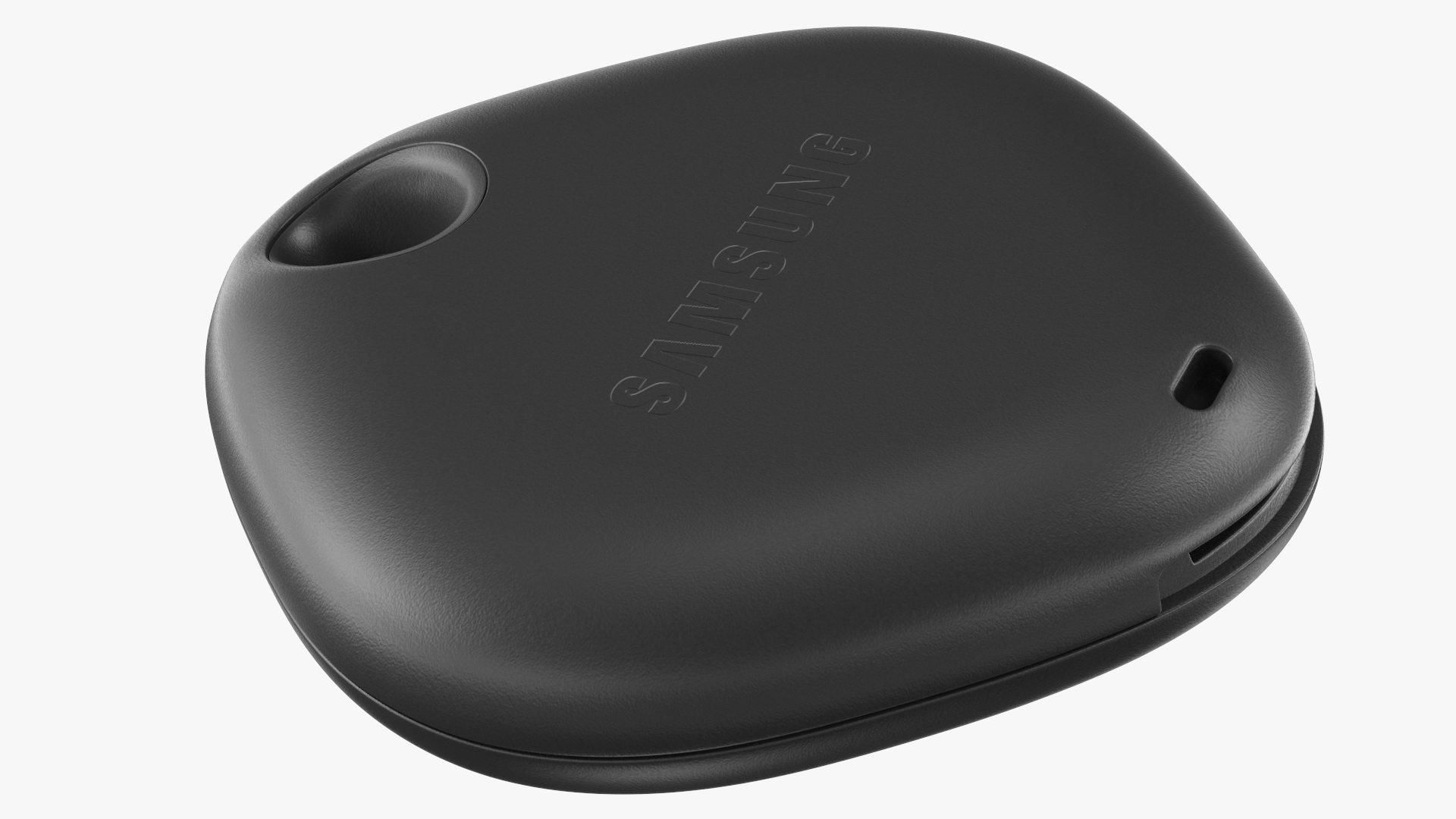 3D Samsung Galaxy Smart Tag Bluetooth Tracker Black model