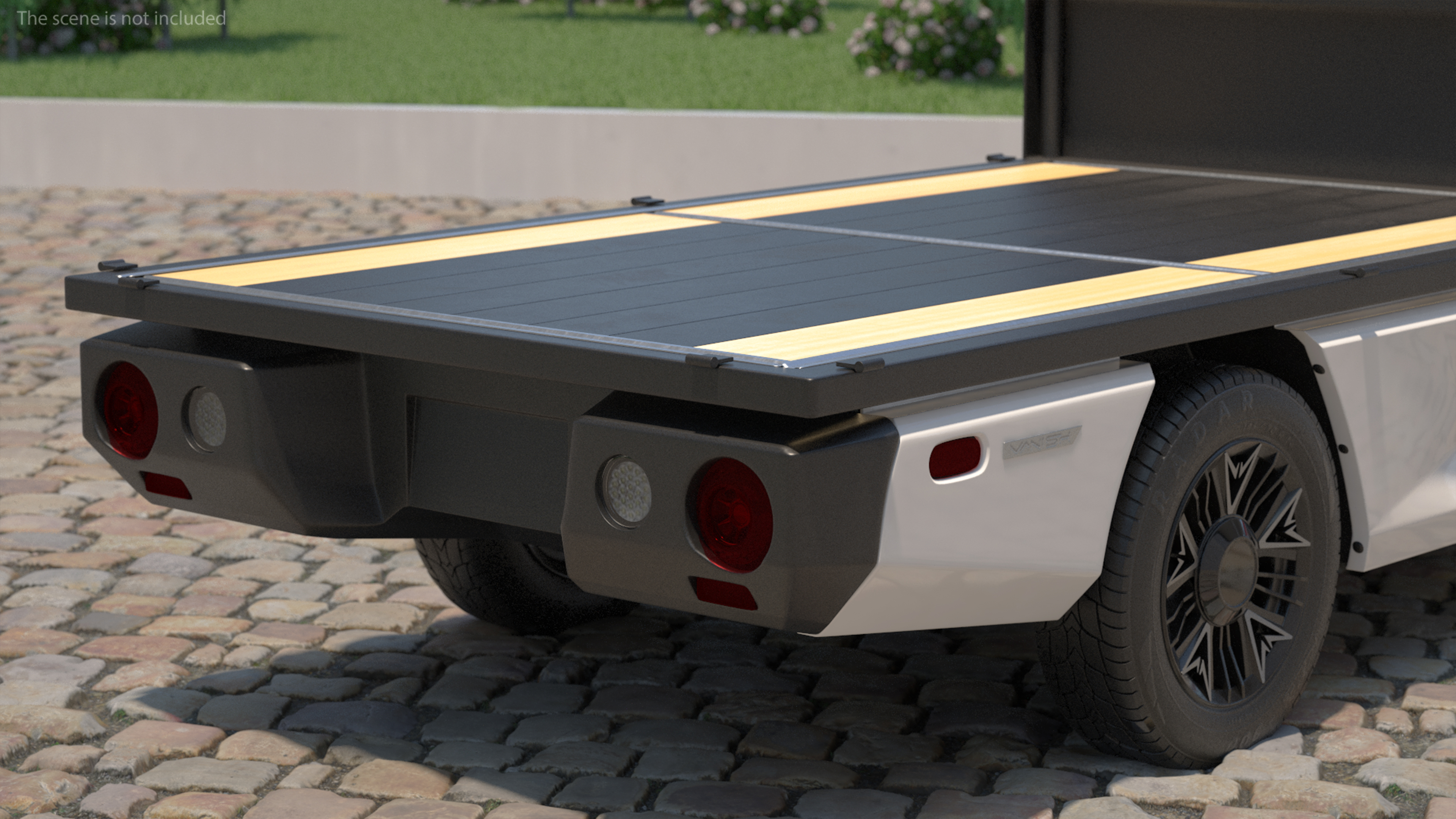 3D AYRO Vanish Electric Mini Truck Flatbed Rigged