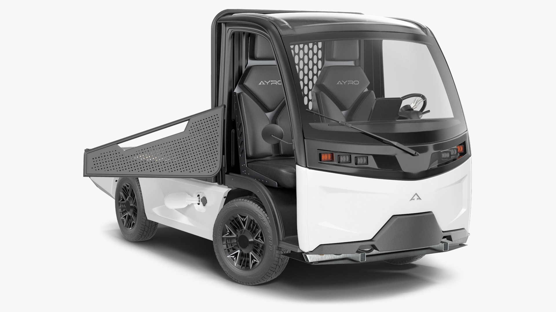 3D AYRO Vanish Electric Mini Truck Flatbed Rigged