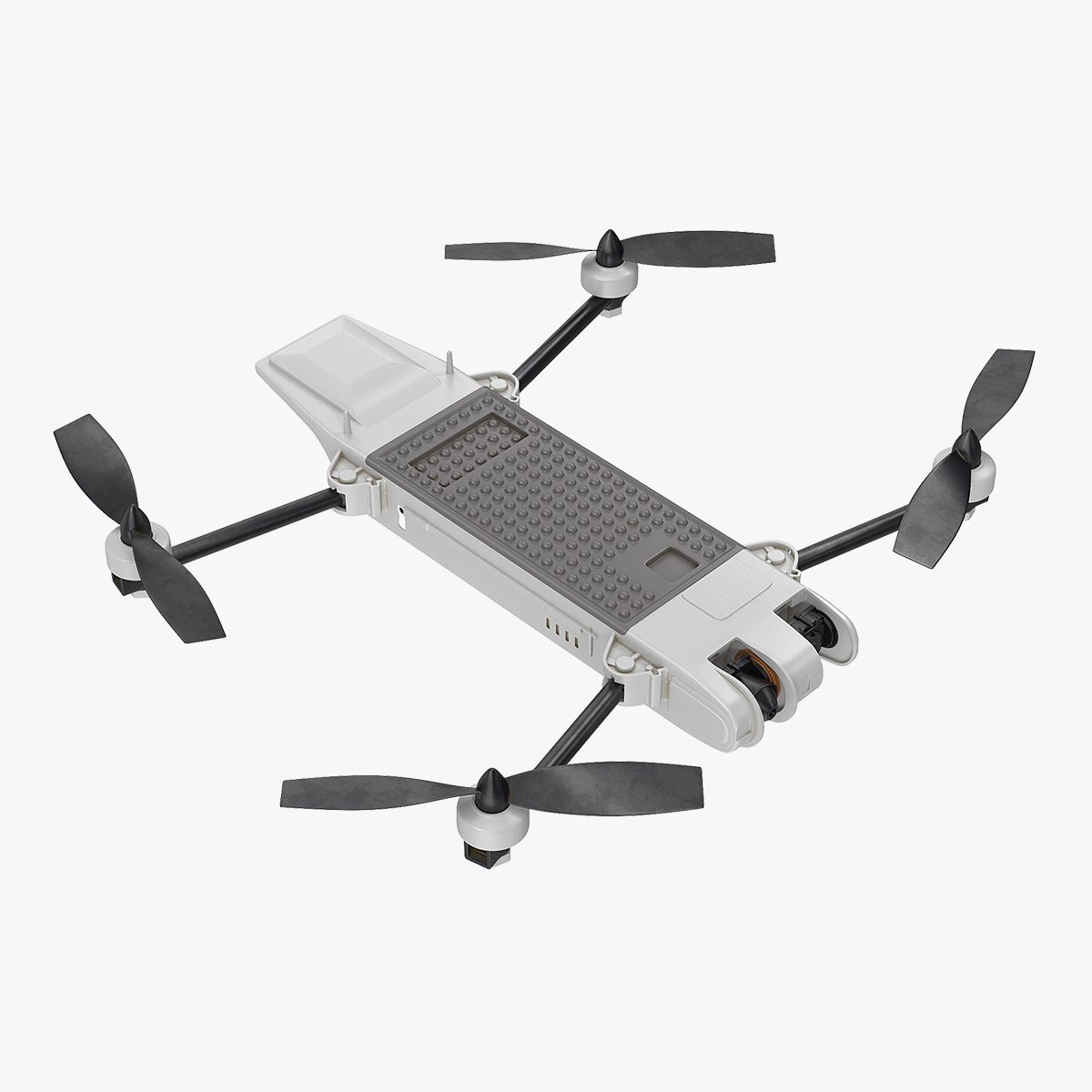 Tactical Quadrotor Stealthy Unmanned Aircraft Snipe, view 3