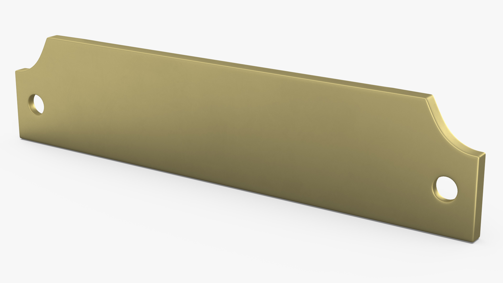 3D Kitchen Cabinet Handle Bin Pull Bronze model