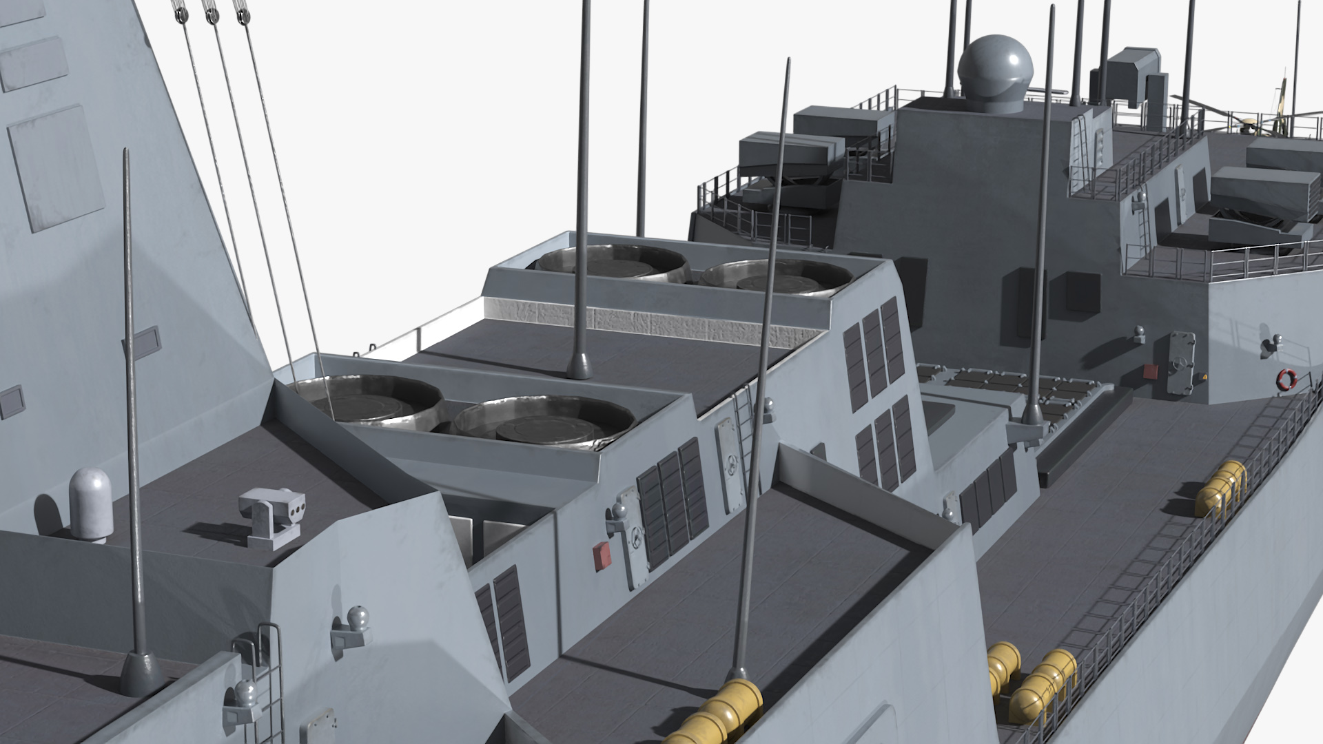 3D Type-055s Destroyer with Harbin Z-9WZ Helicopter model