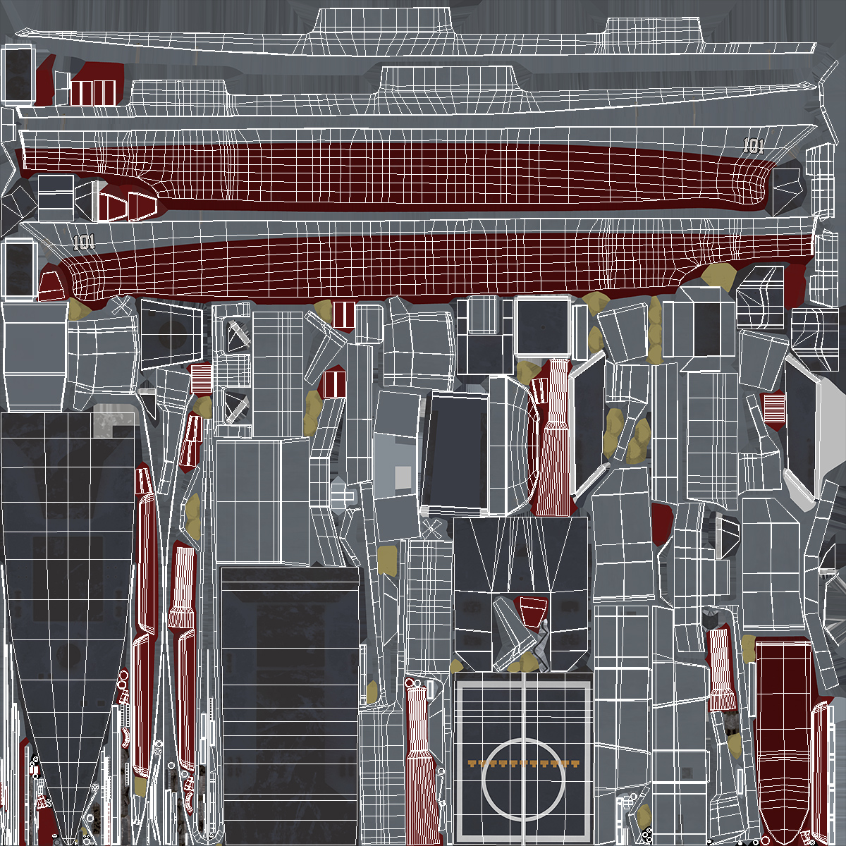 3D Type-055s Destroyer with Harbin Z-9WZ Helicopter model