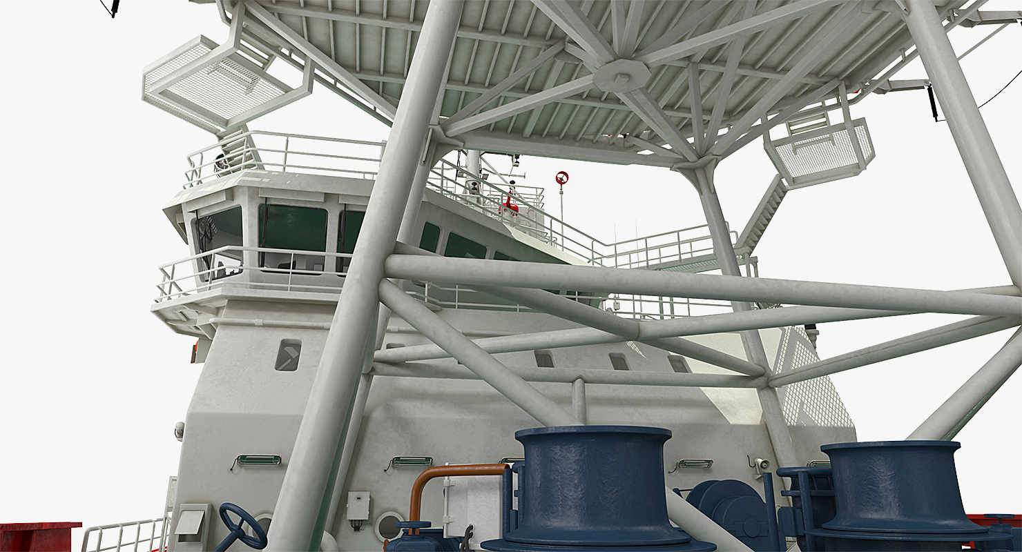 Asymmetric Icebreaker Baltika Oblique 3D