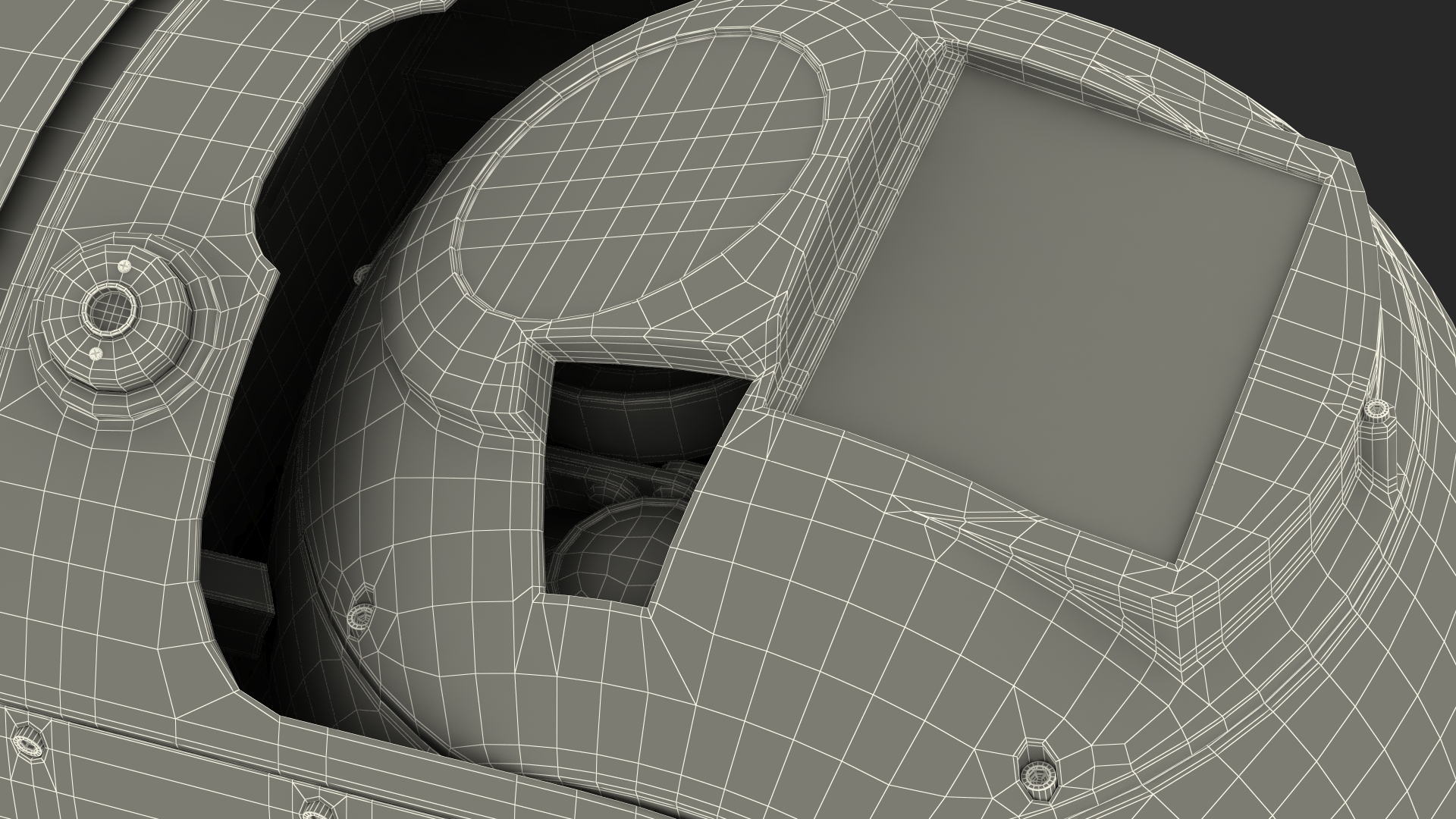 Gyro Stabilized Multisensor Surveillance System 3D