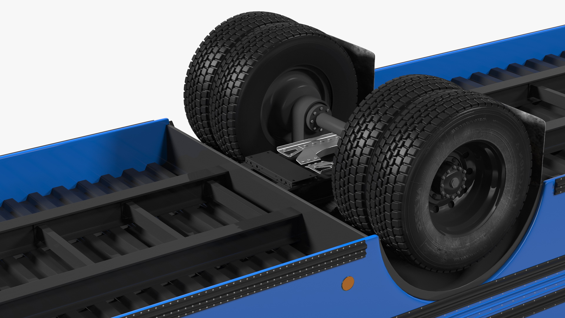 Blue Bird Commercial Bus 3D model