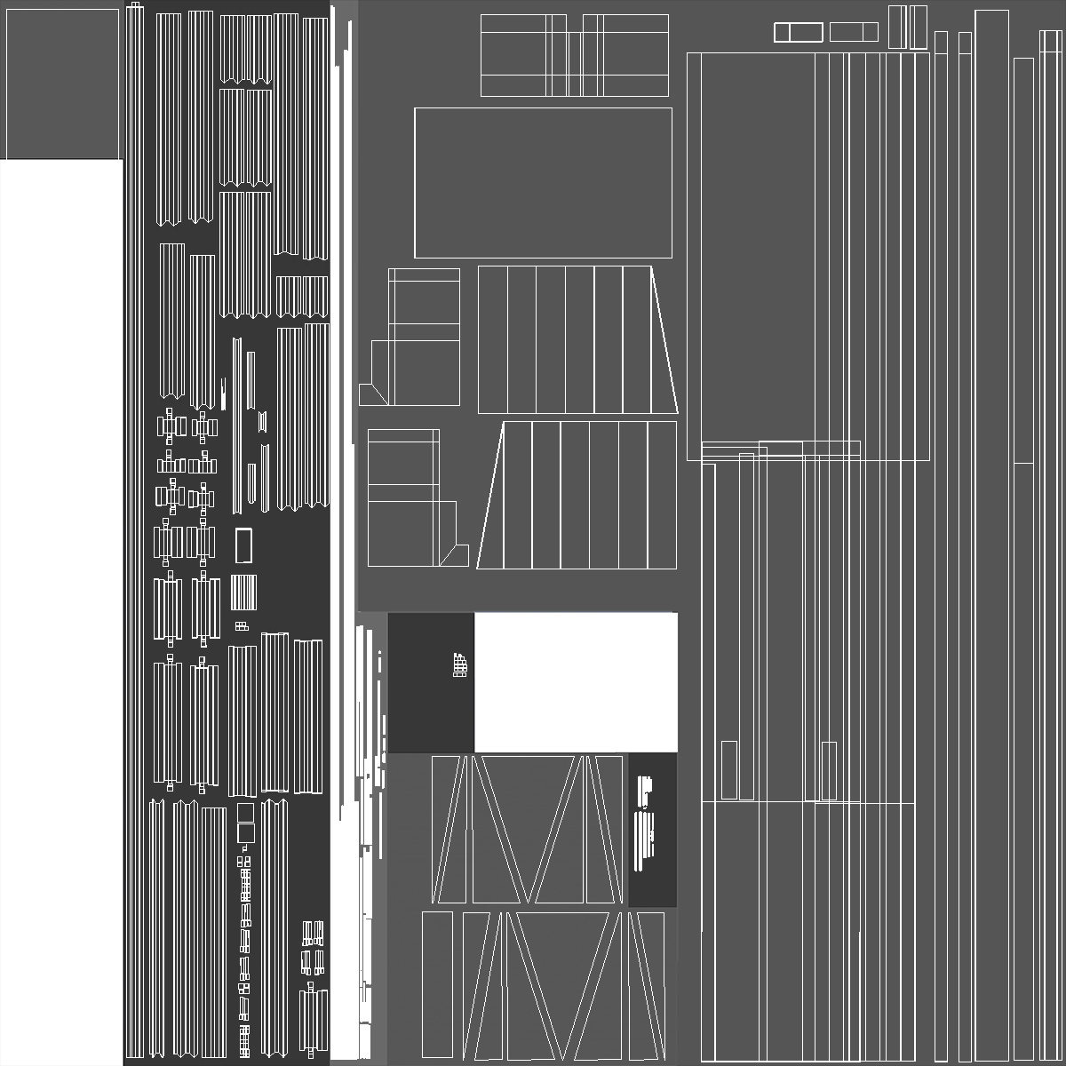 3D model Leadenhall Building Night Glow