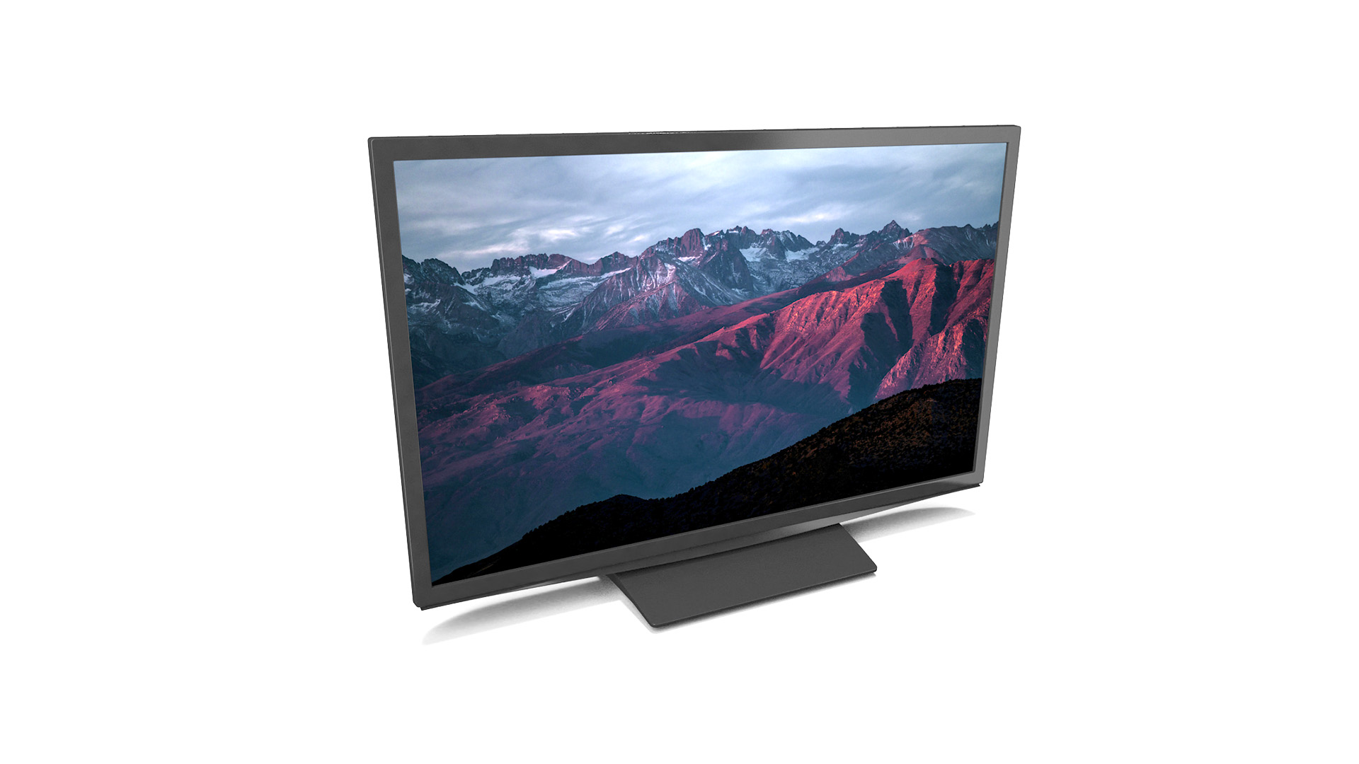 3D model Modern Flat Screen LED TV