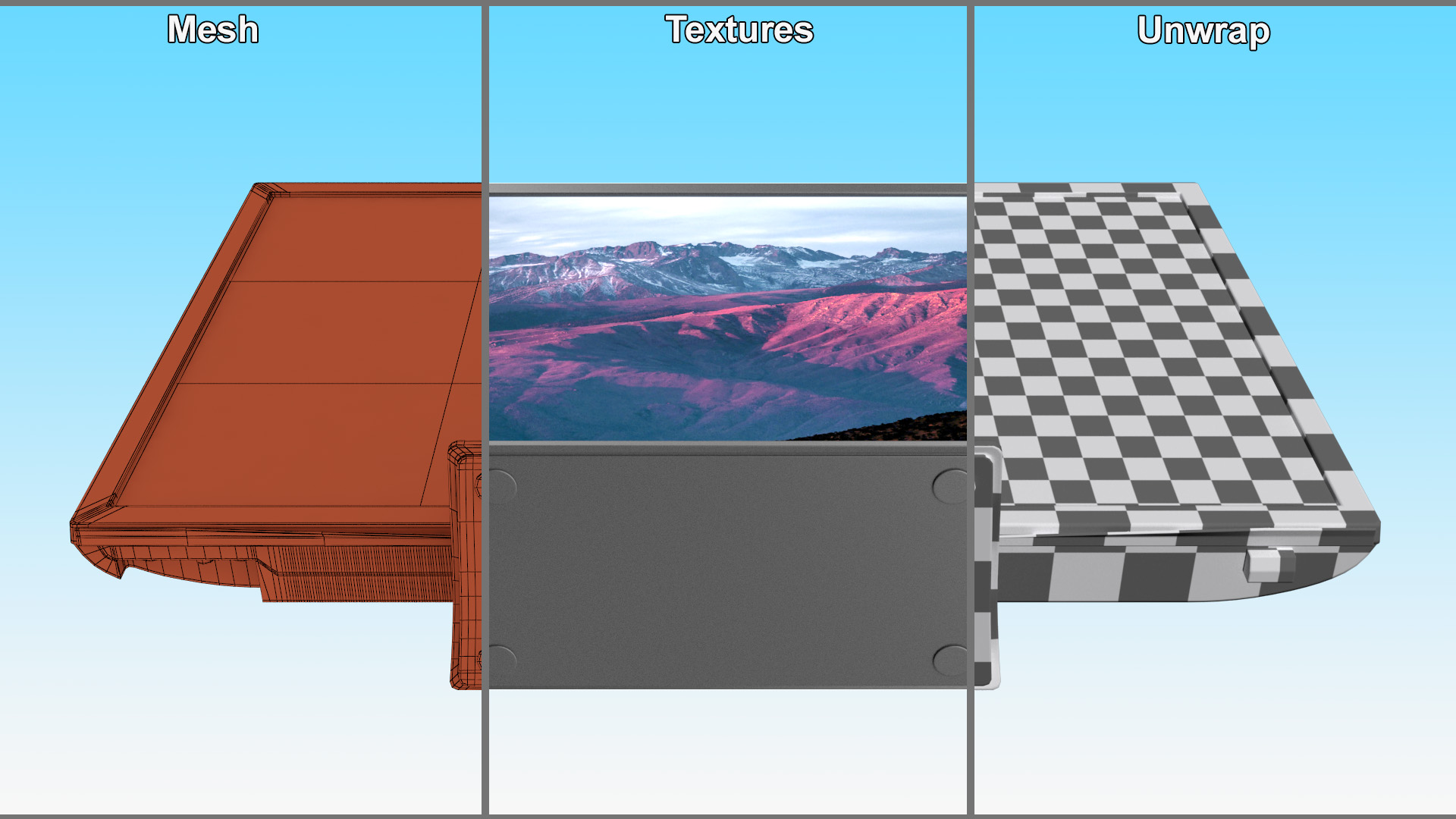 3D model Modern Flat Screen LED TV