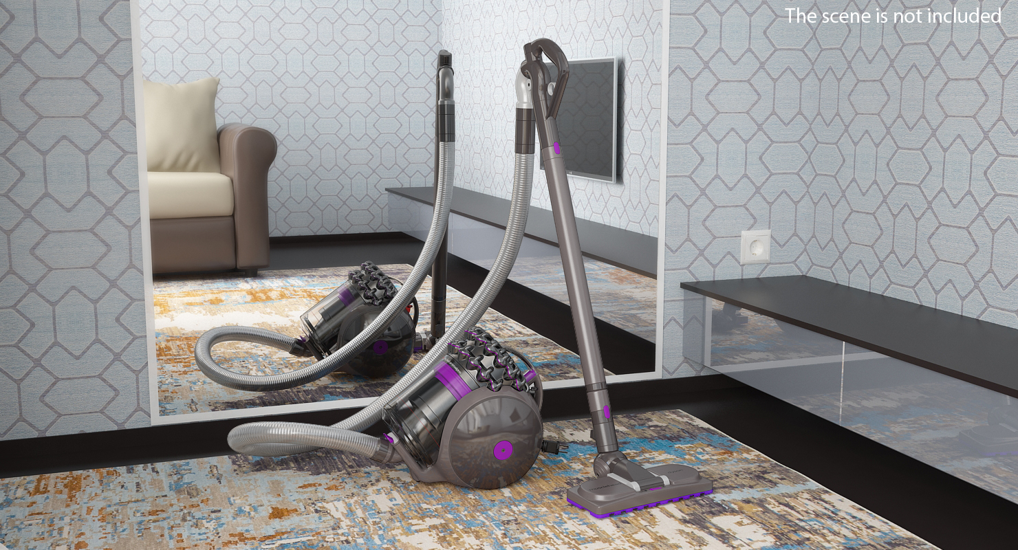 Dyson Big Ball Vacuum Cleaner 3D model
