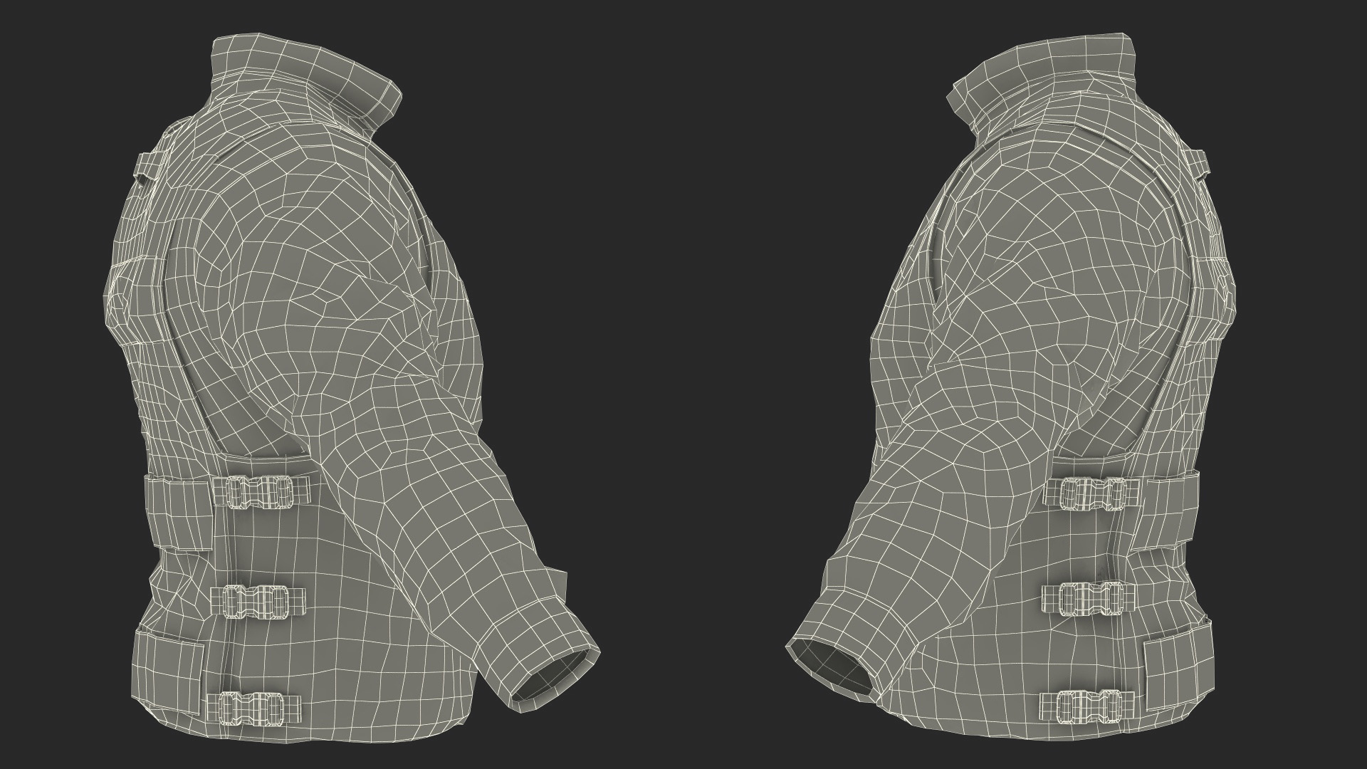 Tactical Bomber Jacket 3D