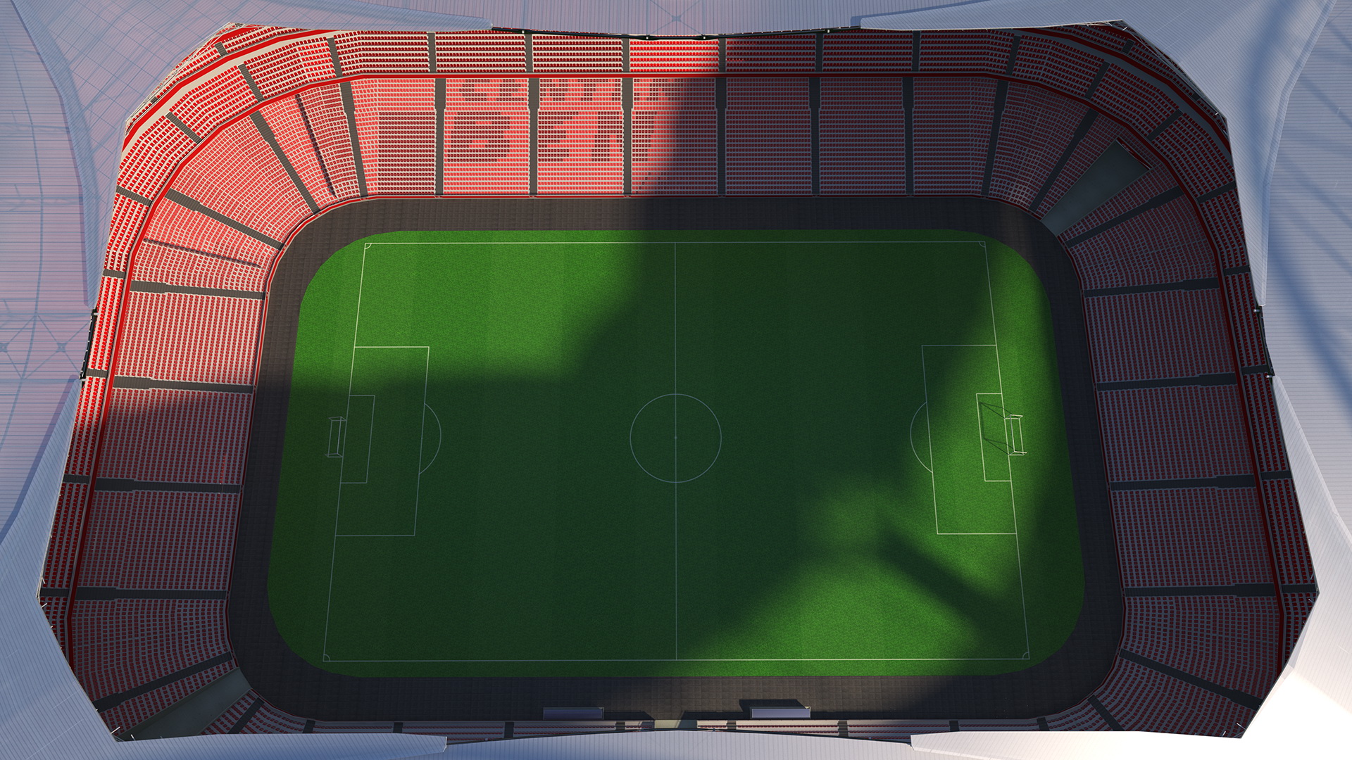 3D Sports Soccer Stadium