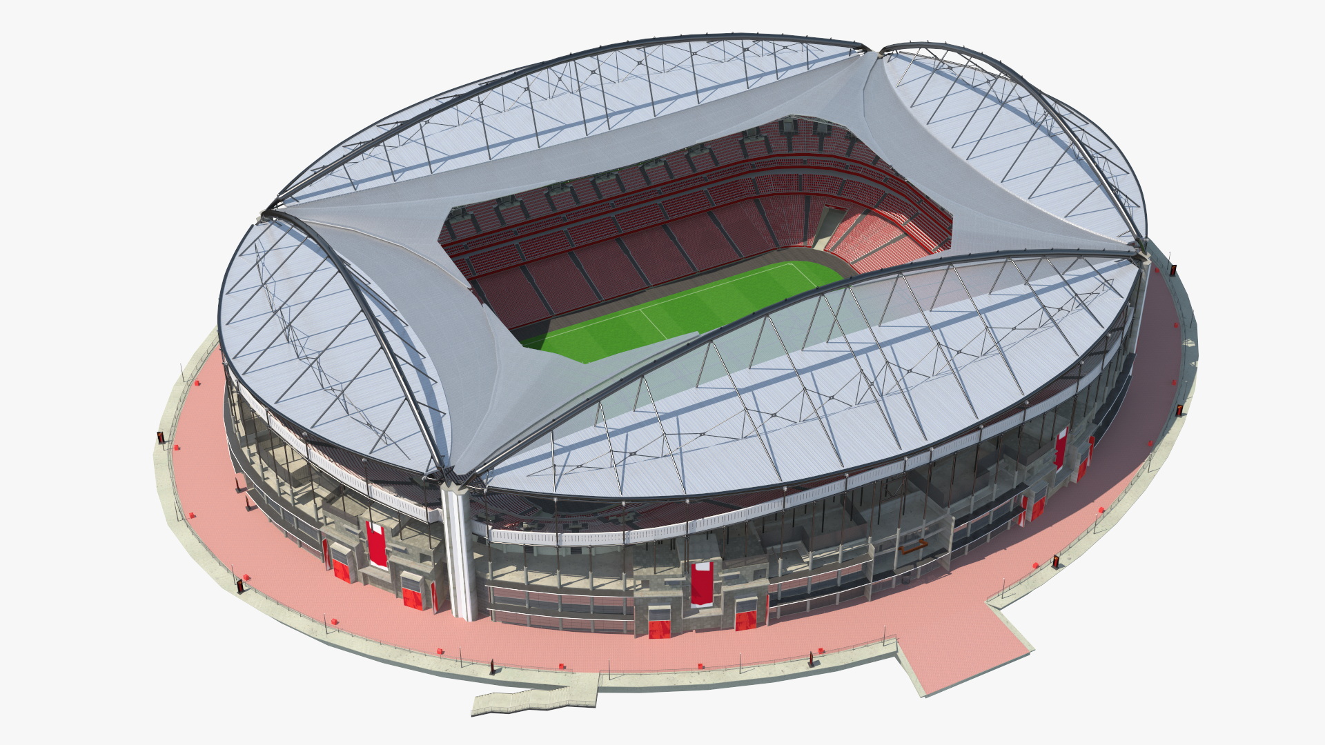 3D Sports Soccer Stadium