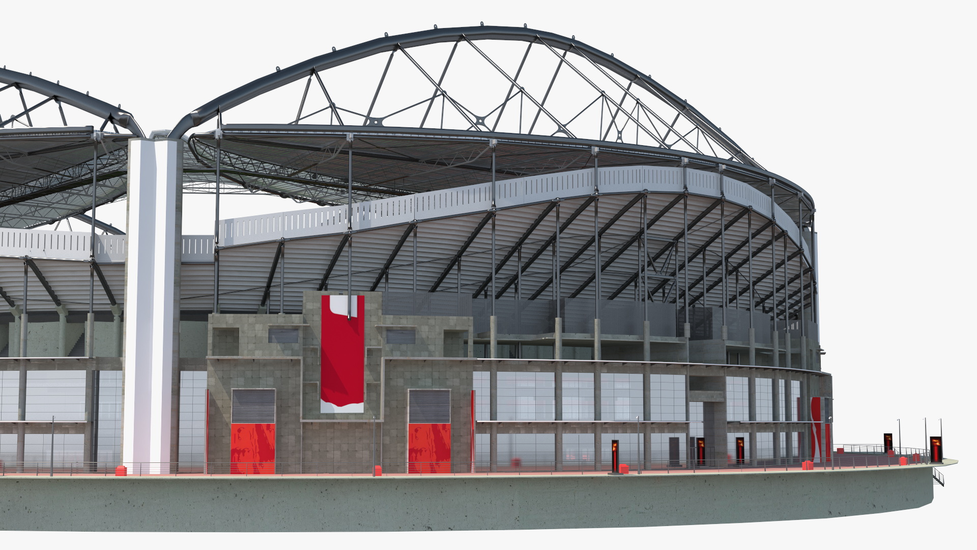3D Sports Soccer Stadium